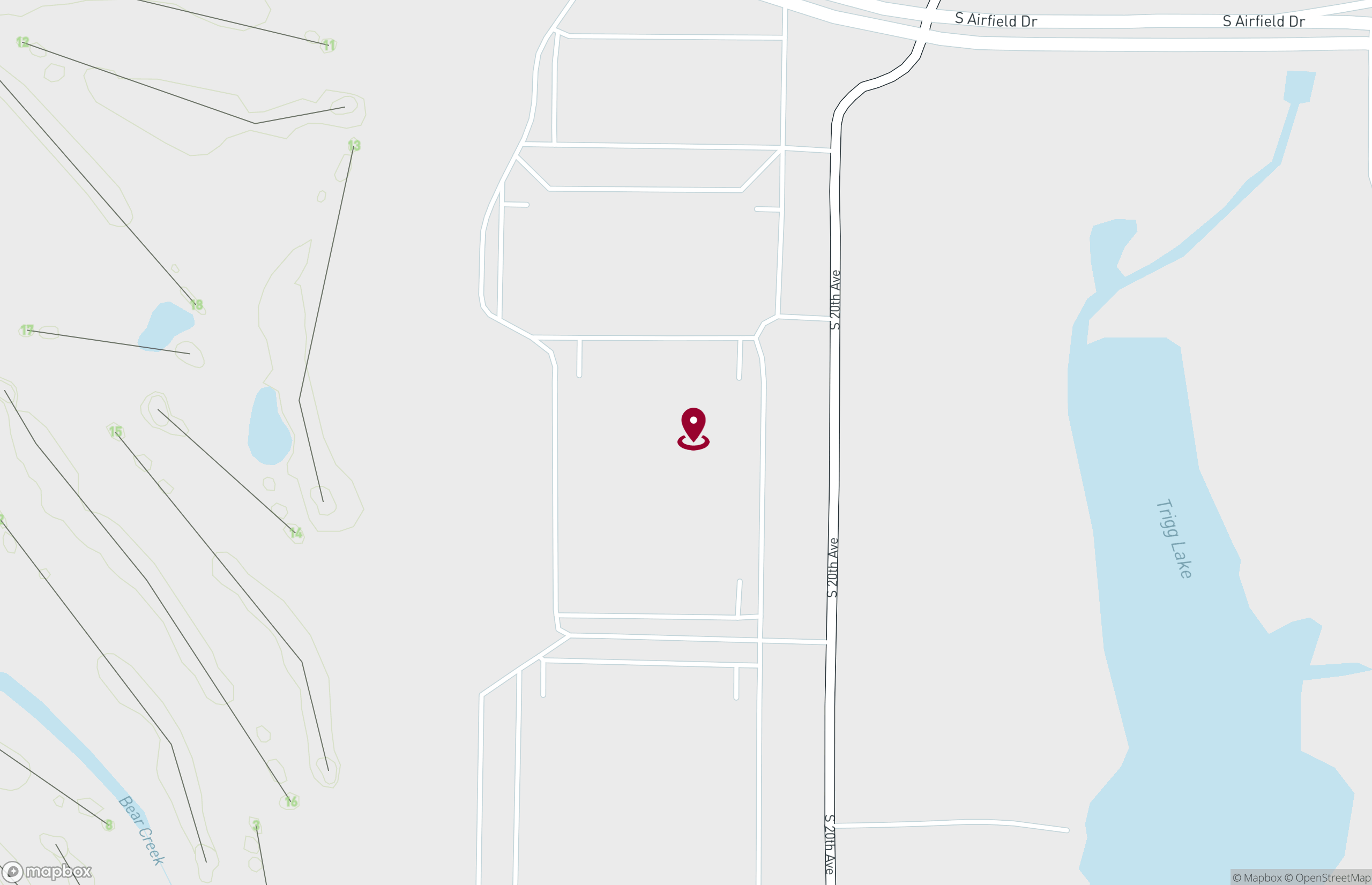 Map Industrial Property for Lease - 3801 S 20th Ave, DFW Airport, Texas, 75261 (2)