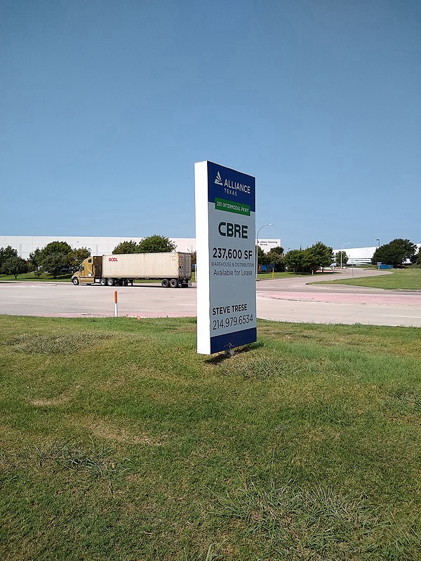 201 Intermodal Pkwy, Monument Sign Photo - undefined Industrial Property for Lease - 201 Intermodal Pkwy, Fort Worth, Texas, 76177 (3)