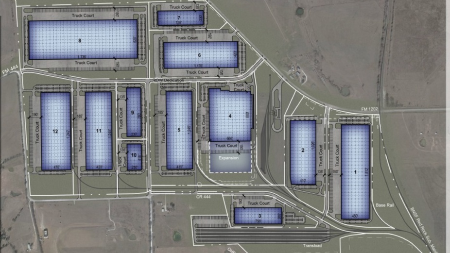 CR 1202 & 444, Site Plan - undefined Industrial Property for Lease - CR 1202 & 444, Gainesville, Texas, 76240 (1)