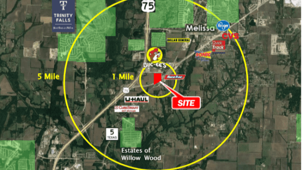 Land for Sale - 1111 Sam Rayburn Hwy, Melissa, TX, 75454