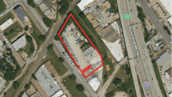 Industrial Property for Lease or Sale - 2424 S Cesar Chavez Blvd, Dallas, TX, 75215