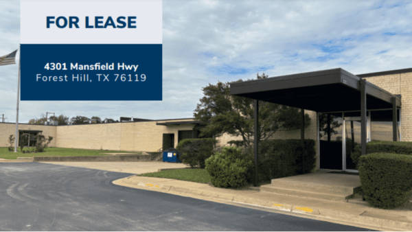 Industrial Space for Lease - 4301 Mansfield Hwy, Forest Hill, TX, 76119
