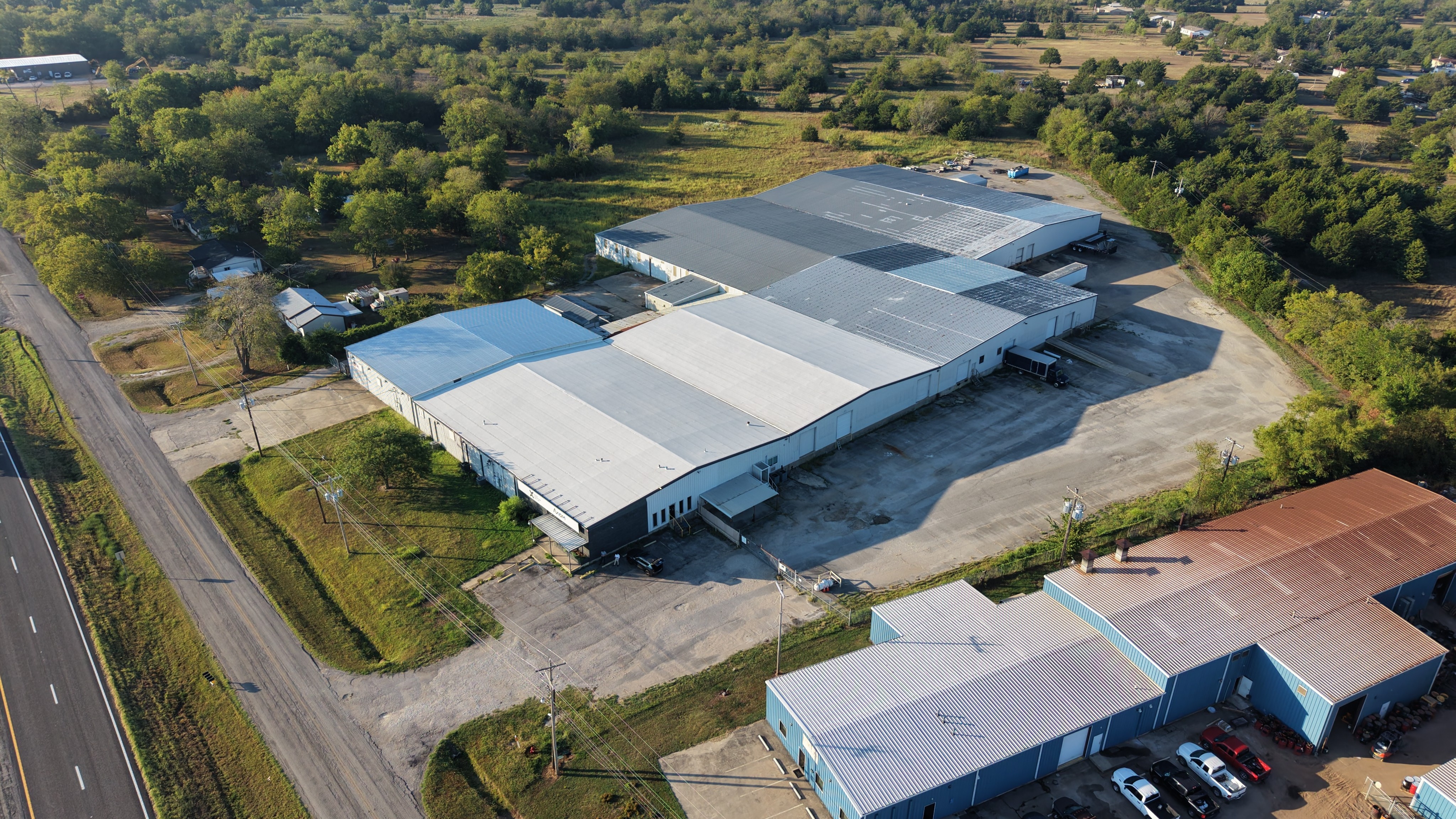 581 Industrial Blvd, Exterior Building Photo - undefined Industrial Property for Lease or Sale - 581 Industrial Blvd, Point, Texas, 75472 (1)