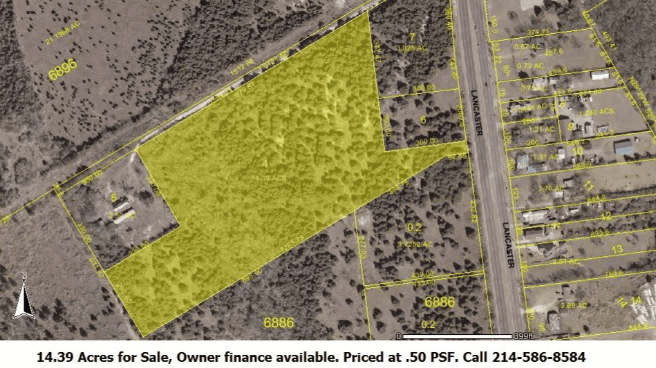 Land for Sale - 7201 S Lancaster Rd, Dallas, Texas, 75241 (1)