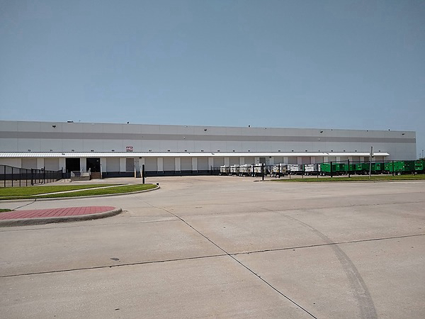 1655 Waters Ridge Dr, Exterior Building Photo - Rear of building facing north towards Railroad Industrial Property for Lease - 1655 Waters Ridge Dr, Lewisville, Texas, 75057-6013 (5)