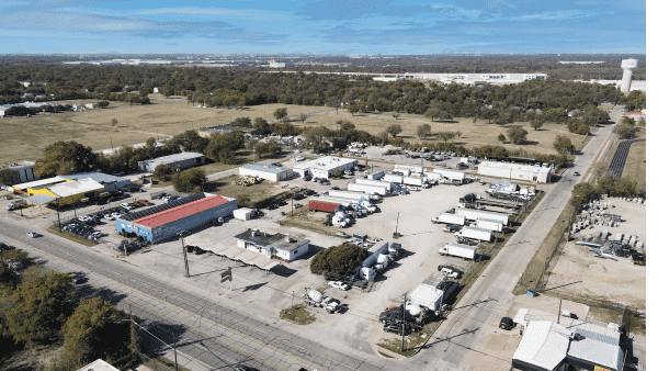 2626 E Main St, Aerial Photo - undefined Industrial Property for Lease or Sale - 2626 E Main St, Grand Prairie, Texas, 75050 (2)