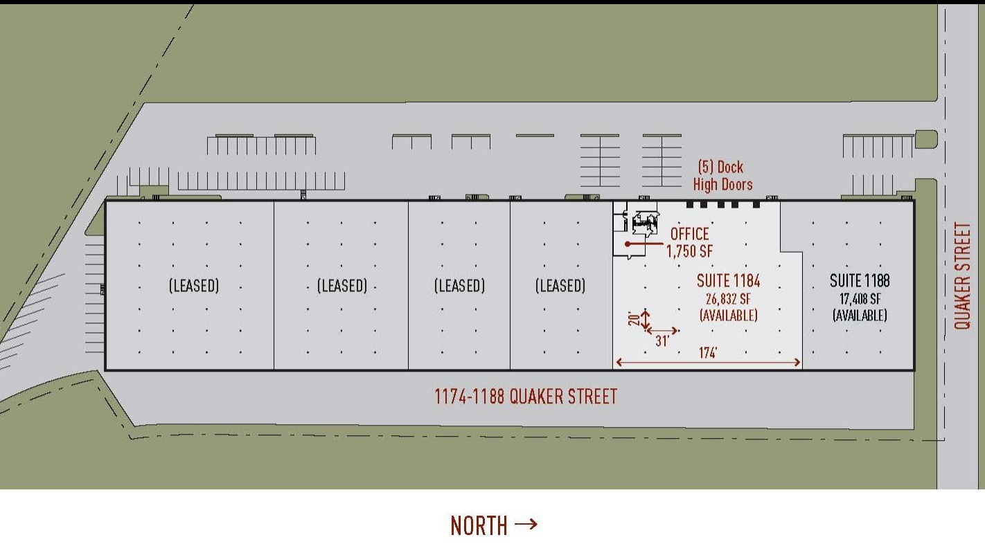 Industrial Property for Lease - 1184-1188 Quaker St, Dallas, Texas, 75207 (2)