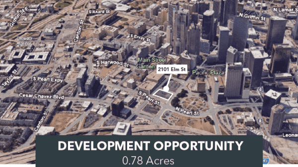 Land for Sale - 2101 Elm St, Dallas, TX, 75201