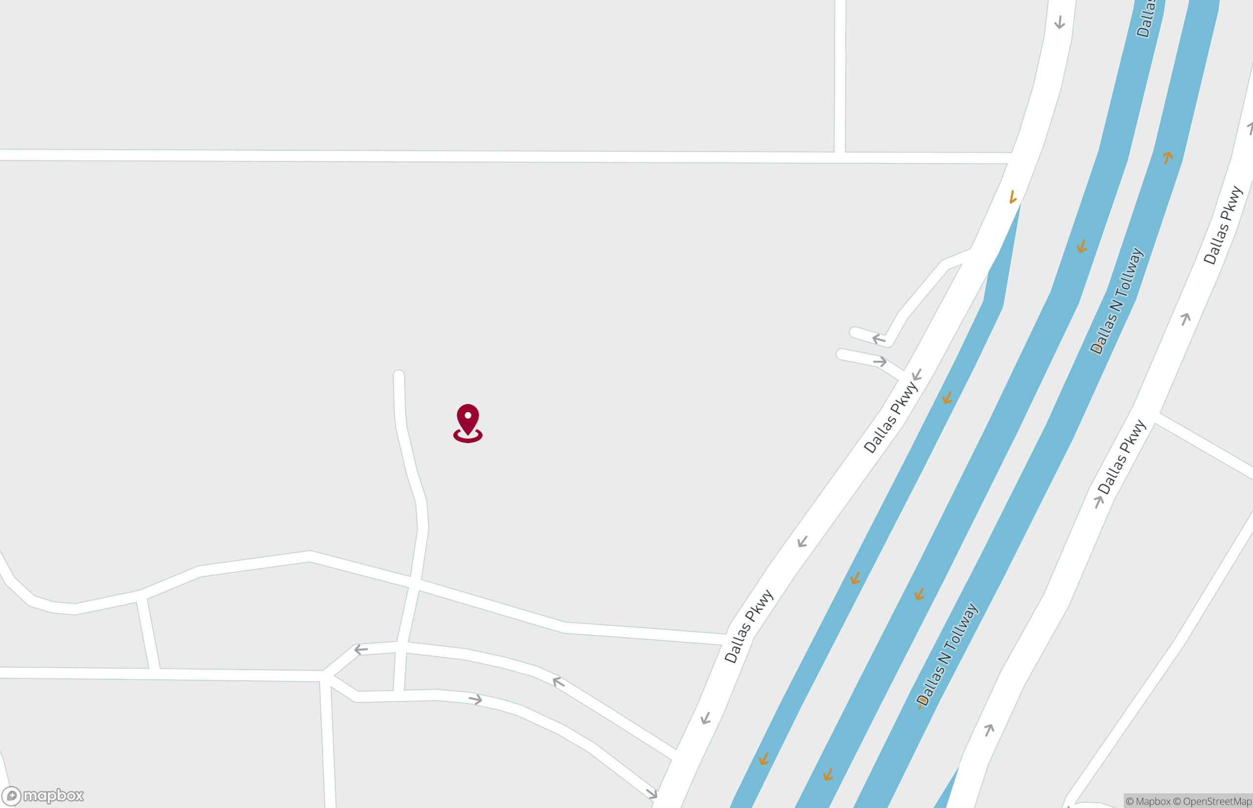 Map Office Property for Rent - 14951 Dallas Pkwy, Dallas, Texas, 75254 (2)