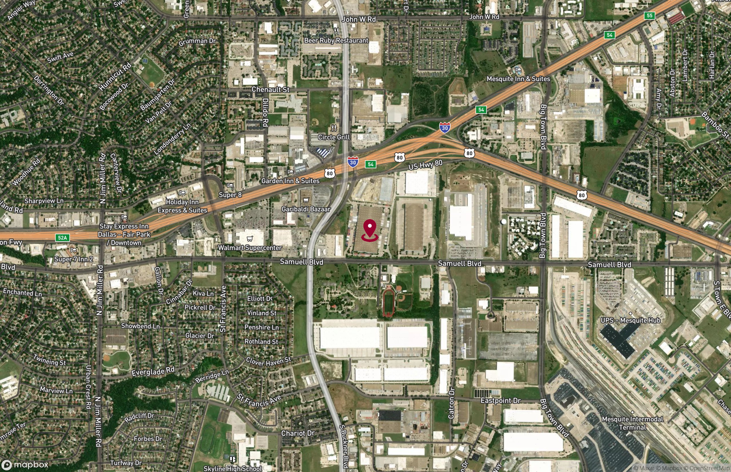 Industrial Property for Lease - 5351 Samuell Blvd, Mesquite, Texas, 75149 (3)