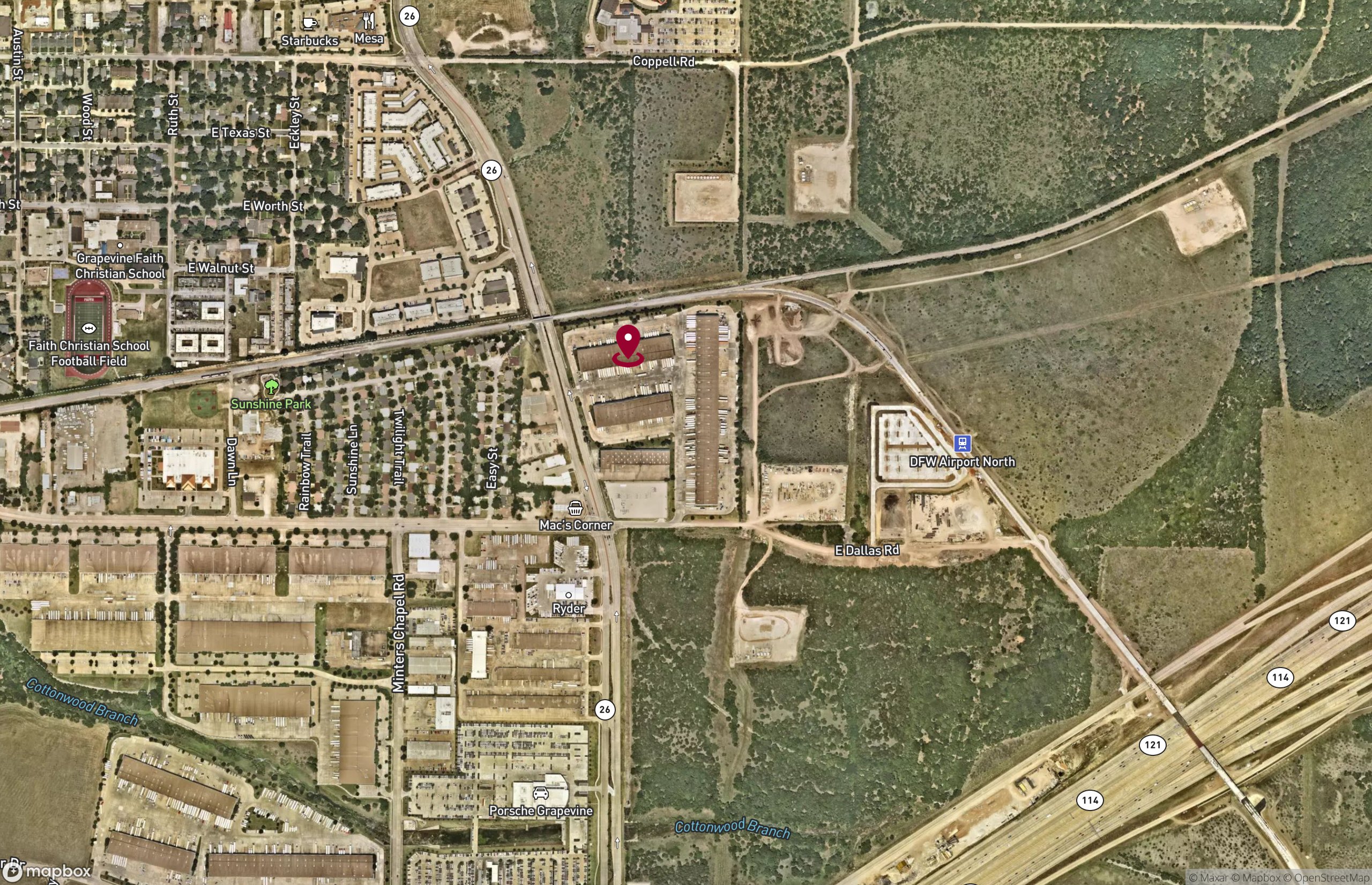 Map for Lease - 1061 Texan Tr, Grapevine, Texas, 76051 (2)