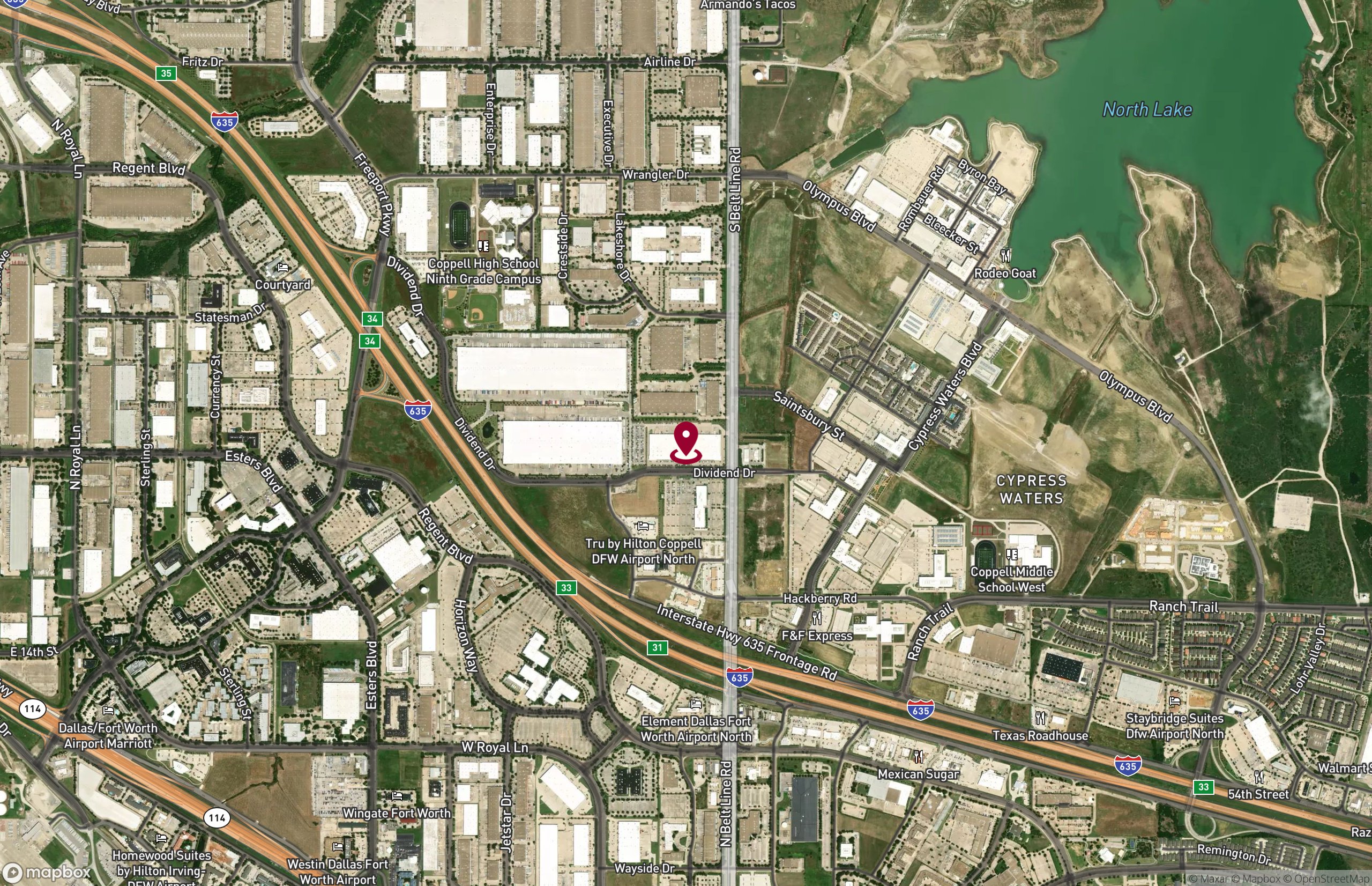 Industrial Property for Lease - 120 Dividend Dr, Coppell, Texas, 75019-5161 (3)