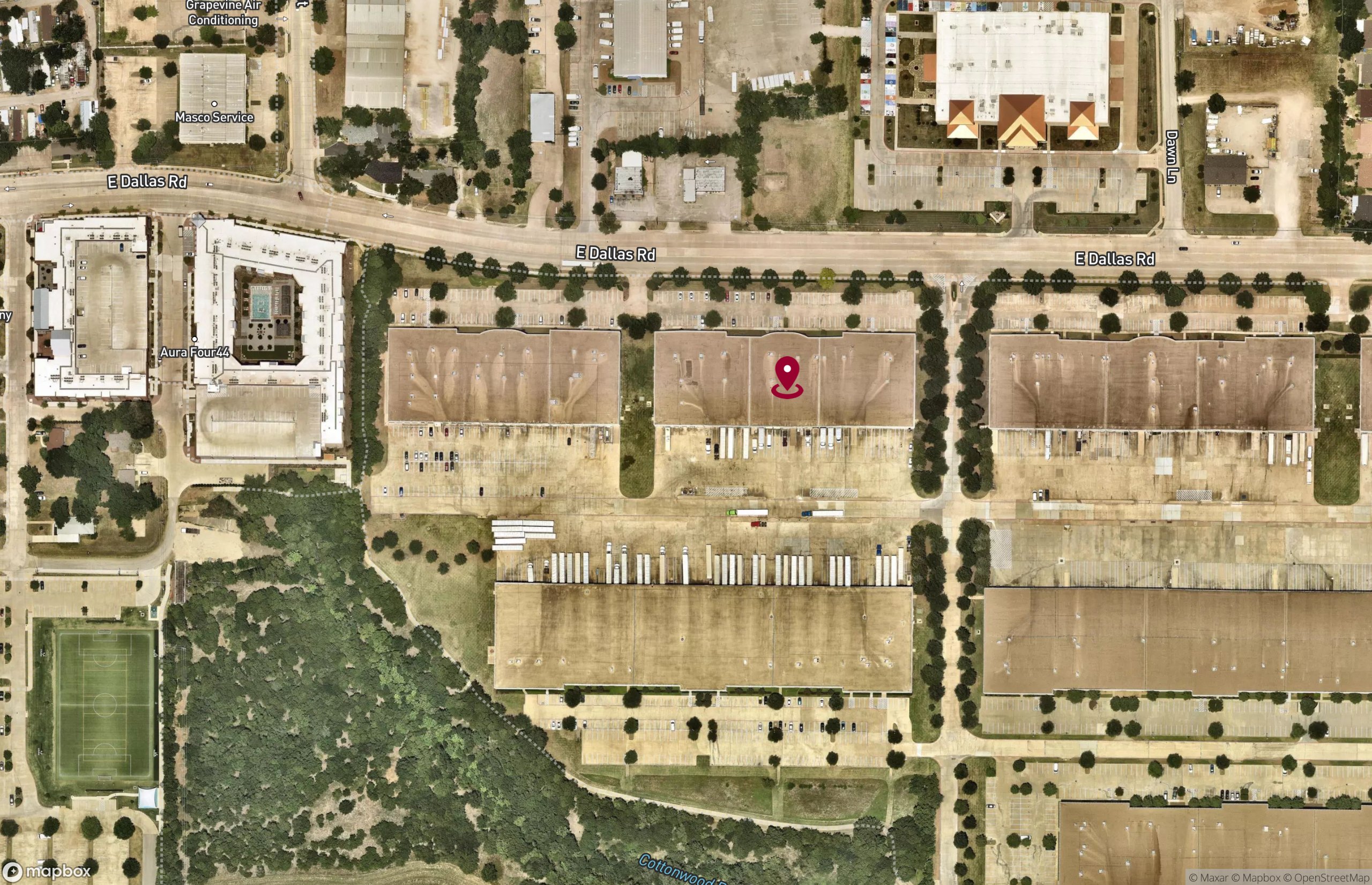 Map Industrial Property for Lease - 512 E Dallas Rd, Grapevine, Texas, 76051-7659 (3)