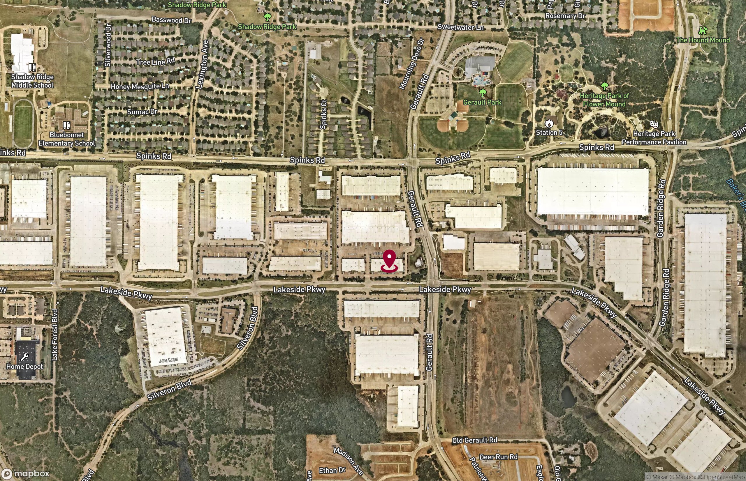 Industrial Property for Lease - 1200 Lakeside Pkwy, Flower Mound, Texas, 75028 (2)