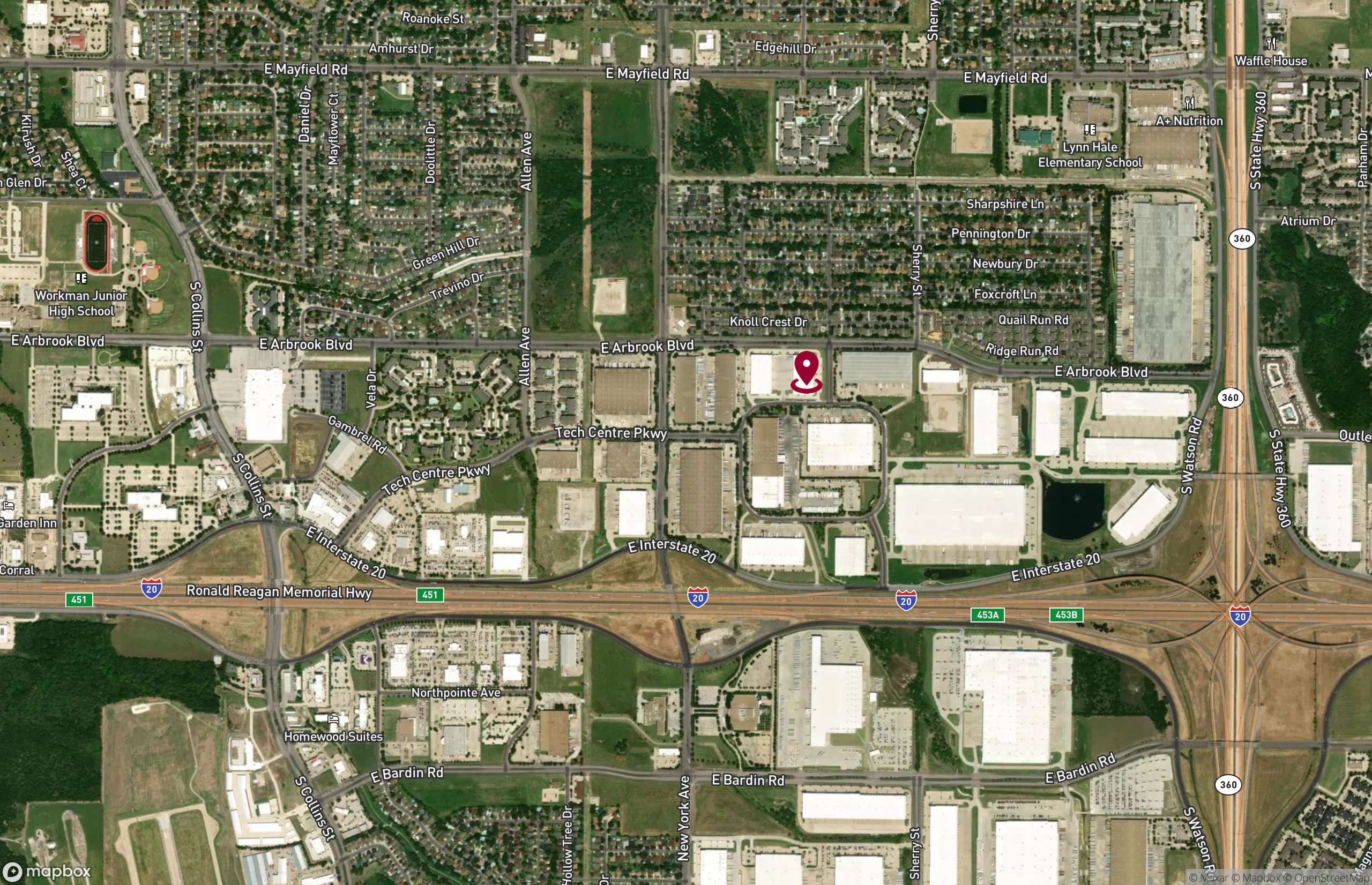 Industrial Property for Lease - 2000 E Arbrook Blvd, Arlington, Texas, 76014 (2)
