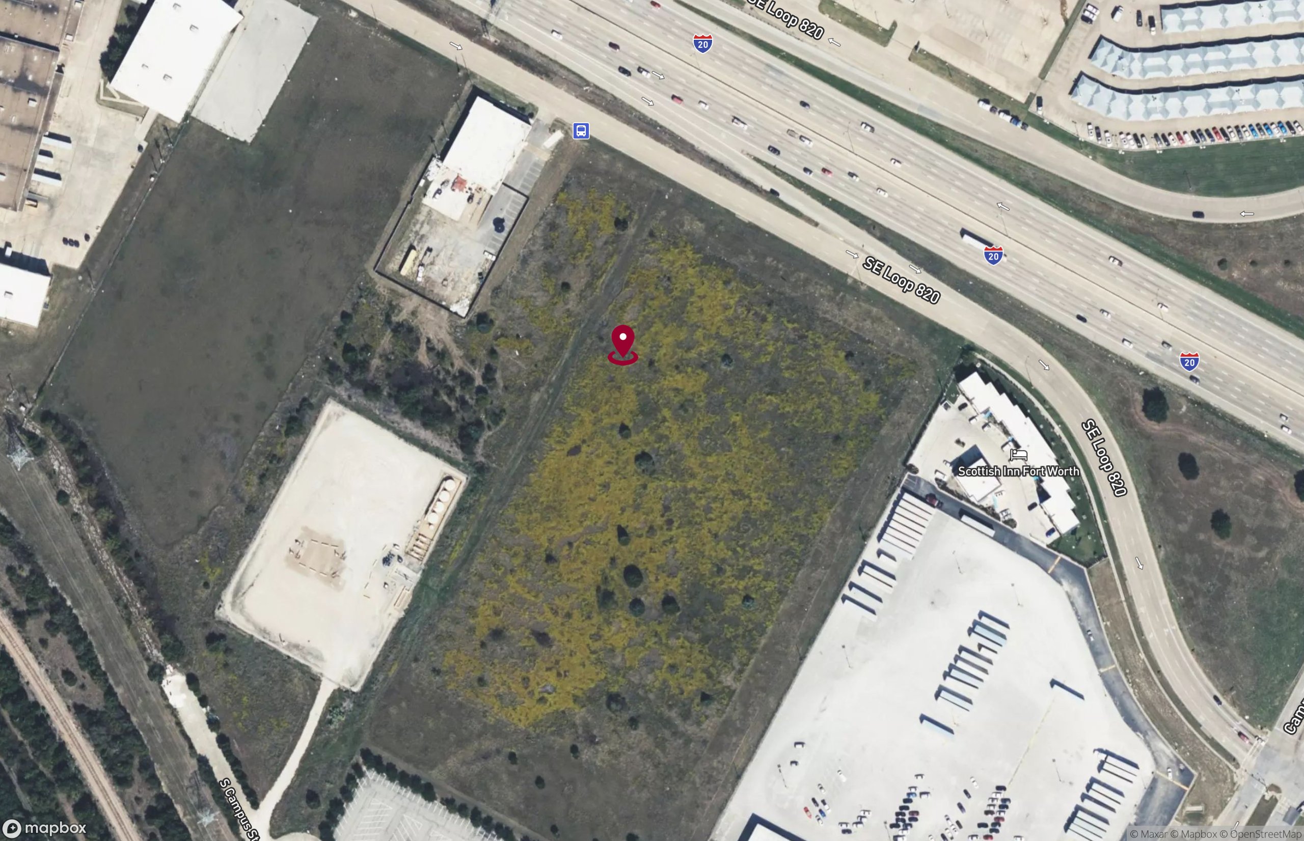 Map Industrial Property for Lease - 2212 Southeast Loop 820, Fort Worth, Texas, 76140 (2)