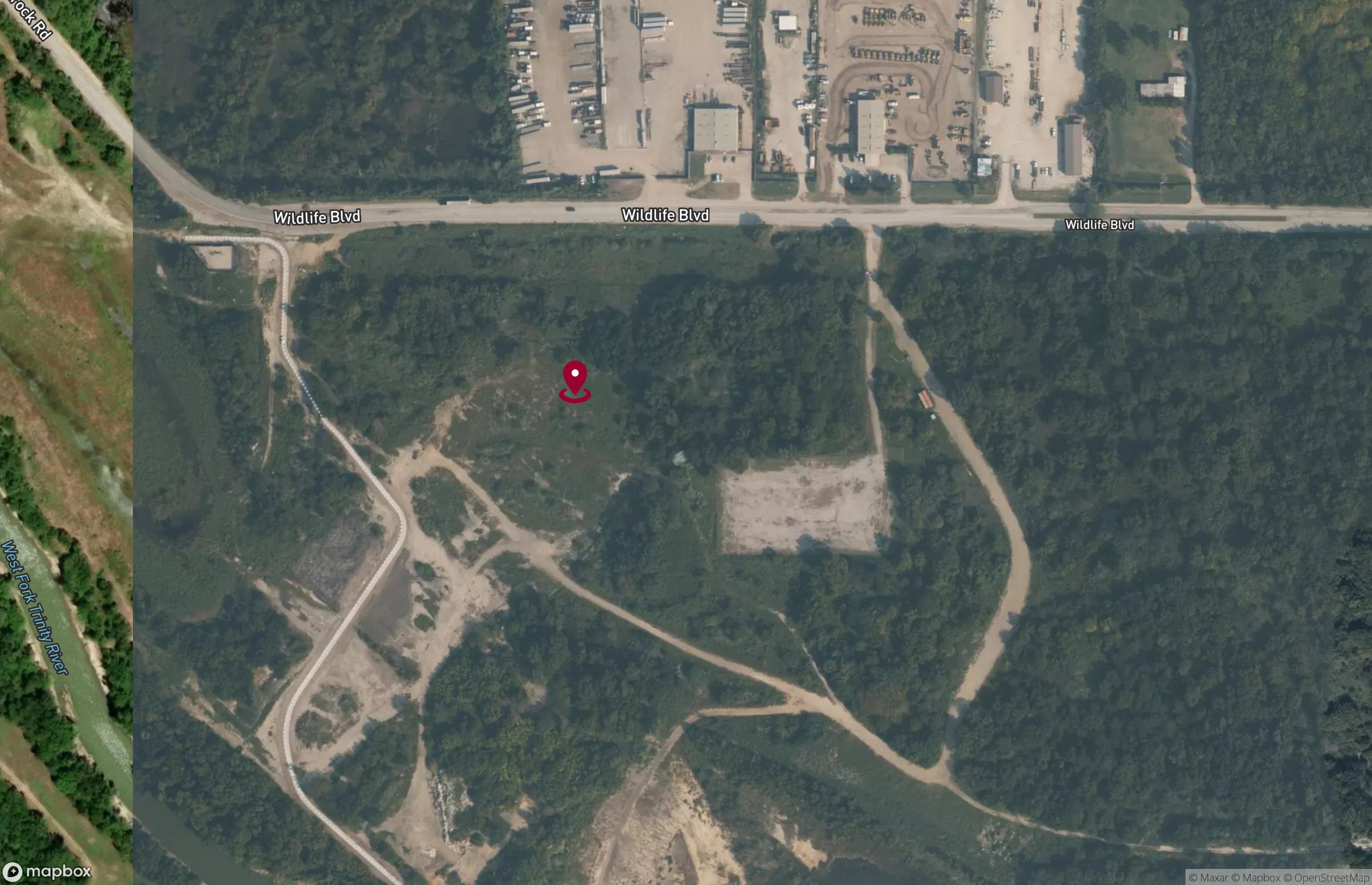 Map Industrial Property for Lease - 501 W Wildlife Parkway, Grand Prairie, Texas, 75050 (2)