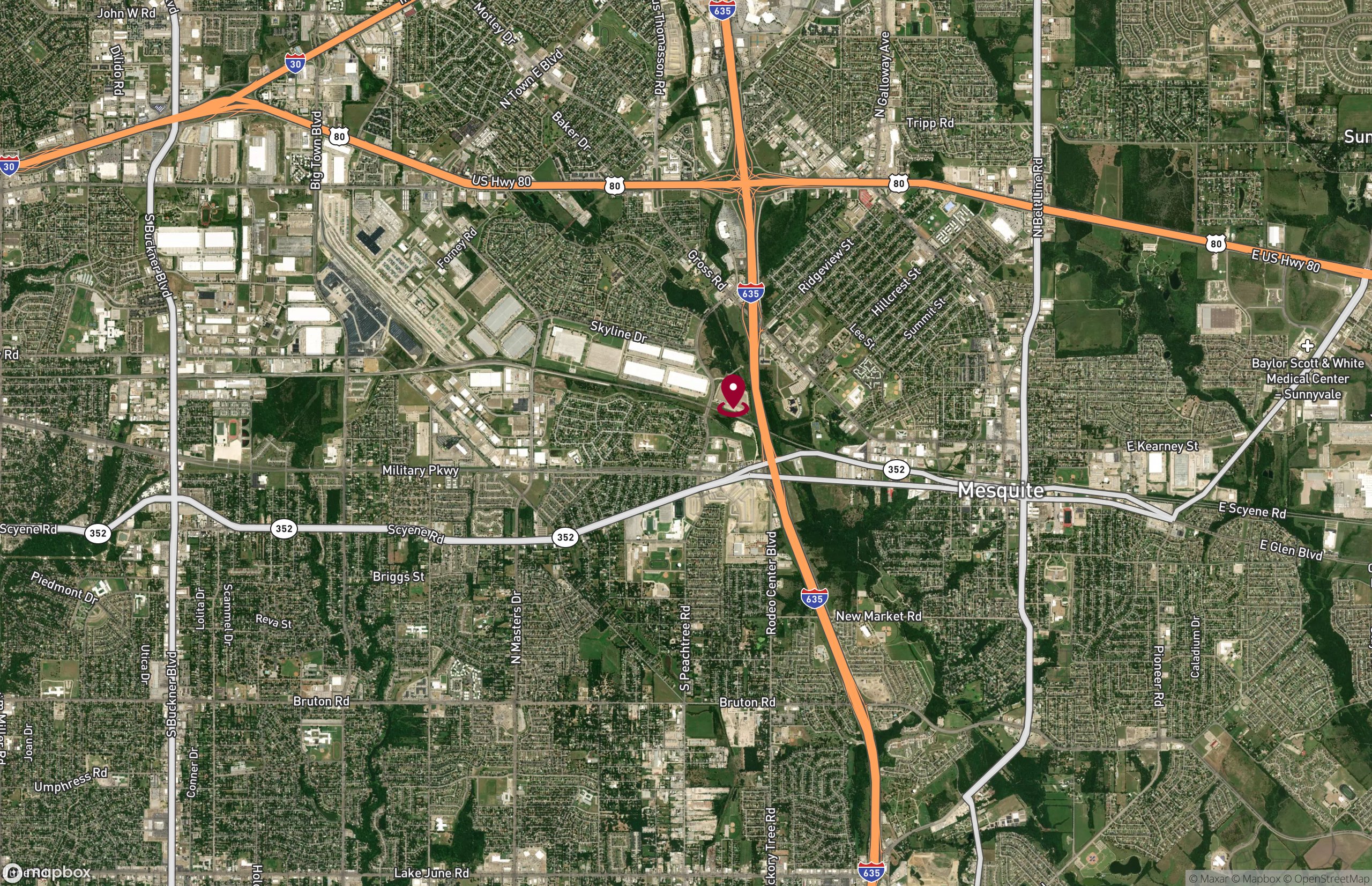 Industrial Property for Lease or Sale - 510 N Peachtree Rd, Mesquite, Texas, 75149-2041 (2)