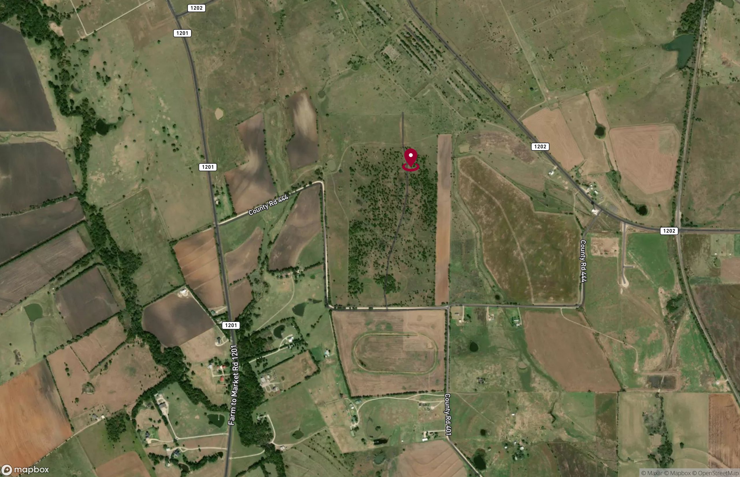 Map Industrial Property for Lease - CR 1202 & 444, Gainesville, Texas, 76240 (2)