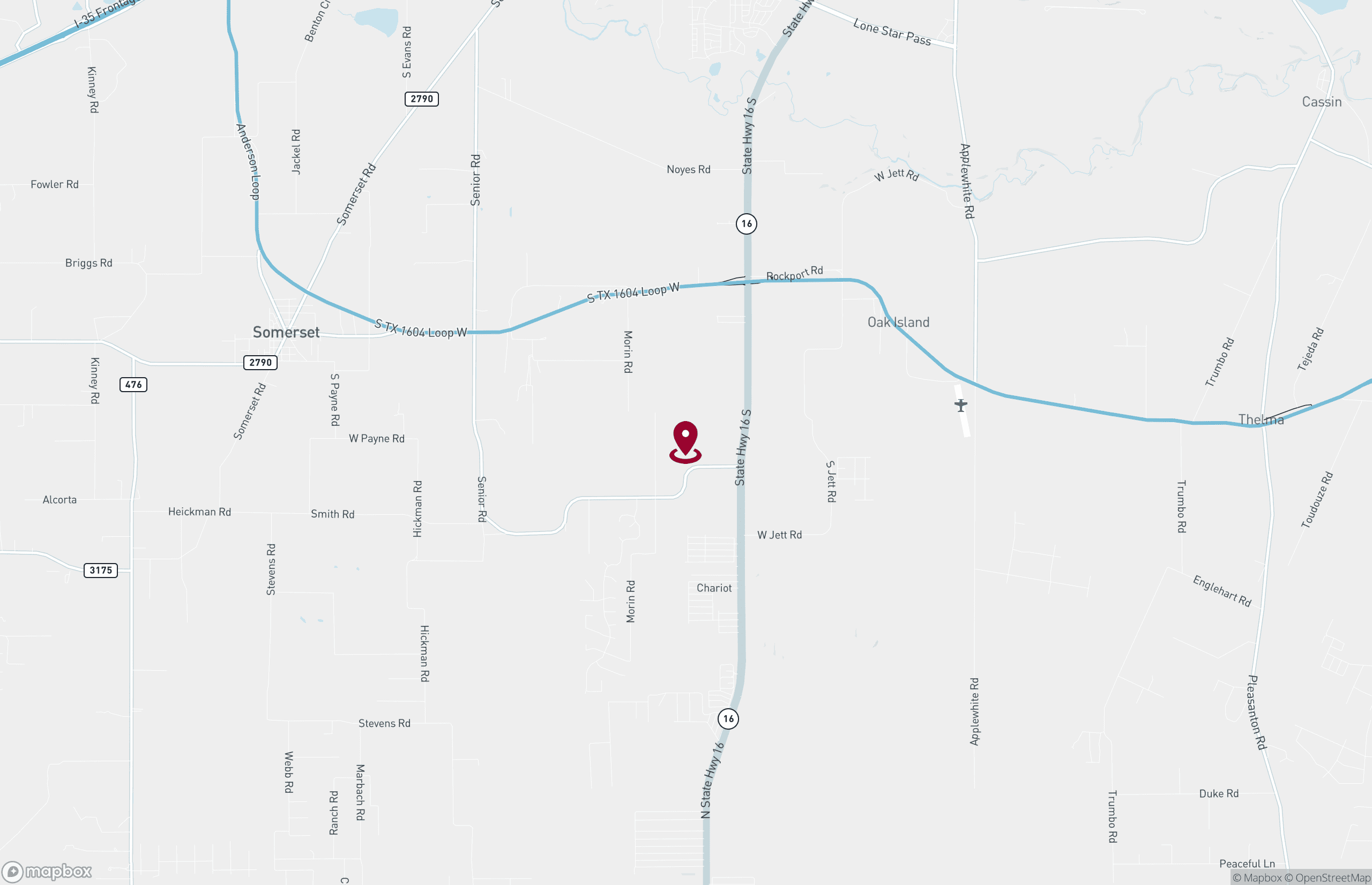 Map Industrial Property for Lease or Sale - 4515 Smith Rd, Von Ormy, Texas, 78073 (2)