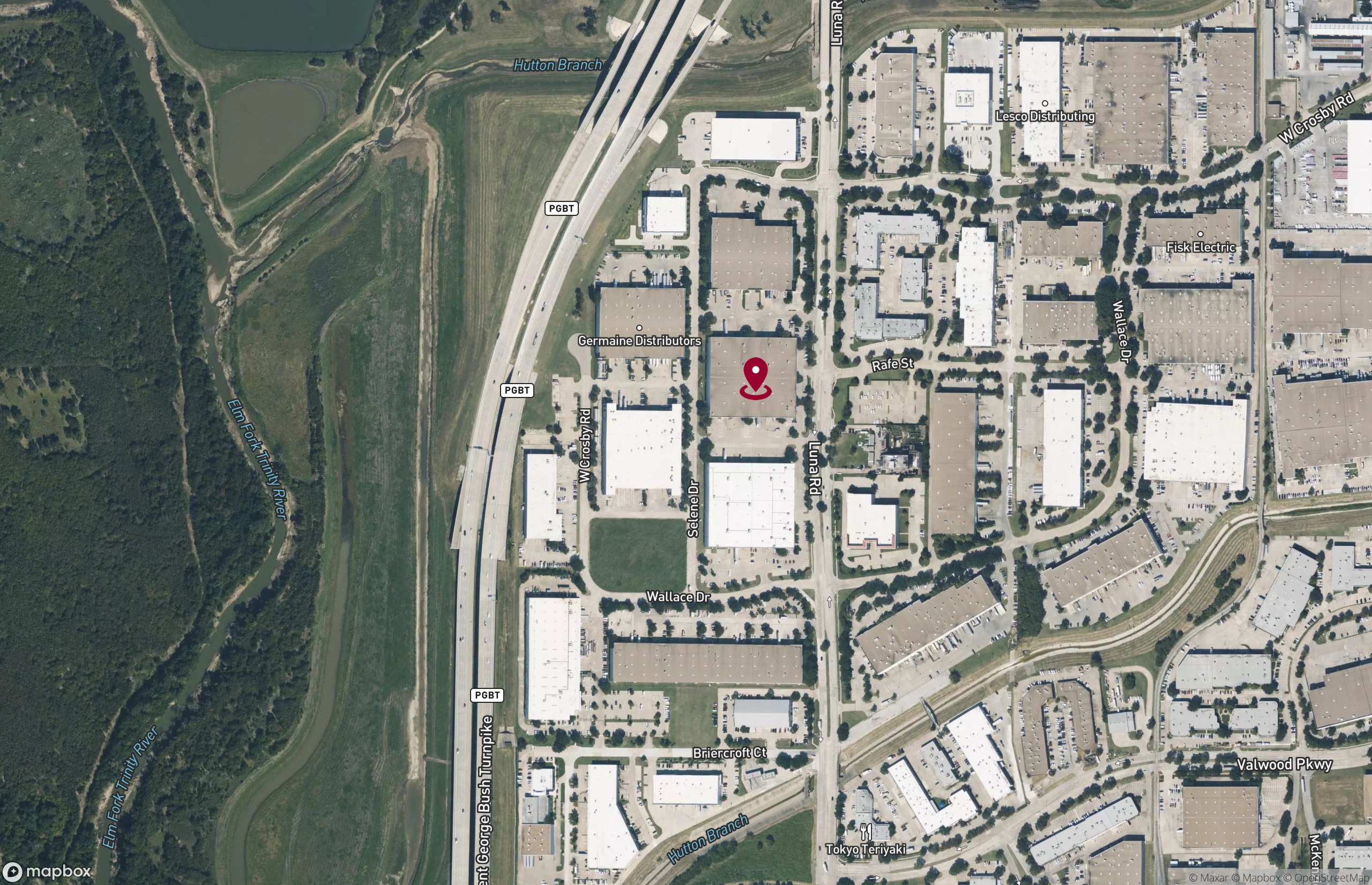 Map Industrial Property for Lease - 1520 Luna Rd, Carrollton, Texas, 75006-6444 (3)