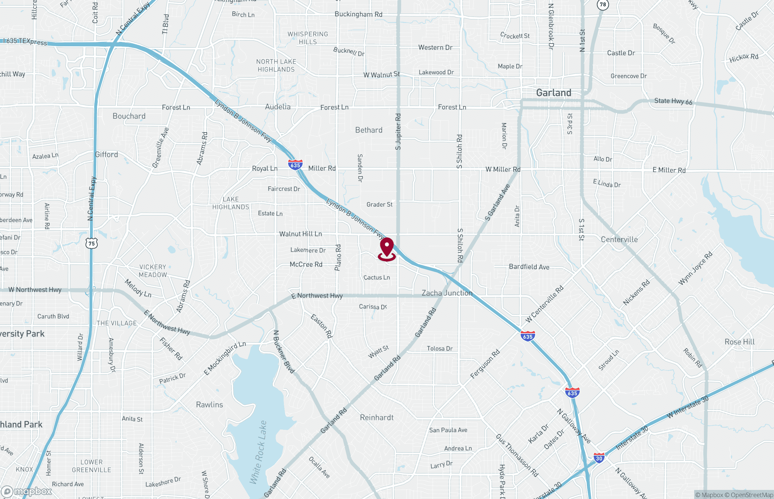 Map Office Property for Sale - 11325 Pegasus St, Dallas, Texas, 75238 (2)