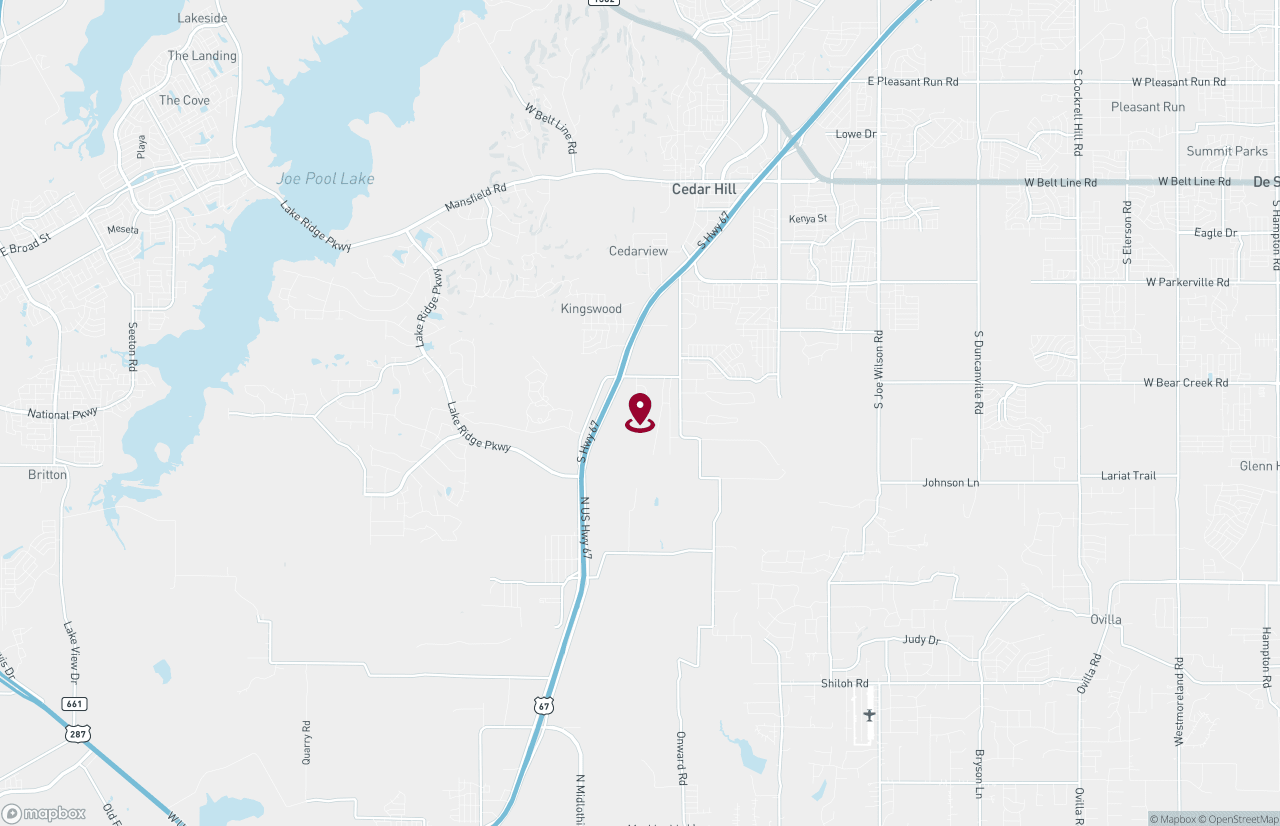 Map Land for Sale - 1525-1676 American Way, Cedar Hill, Texas, 75104 (2)