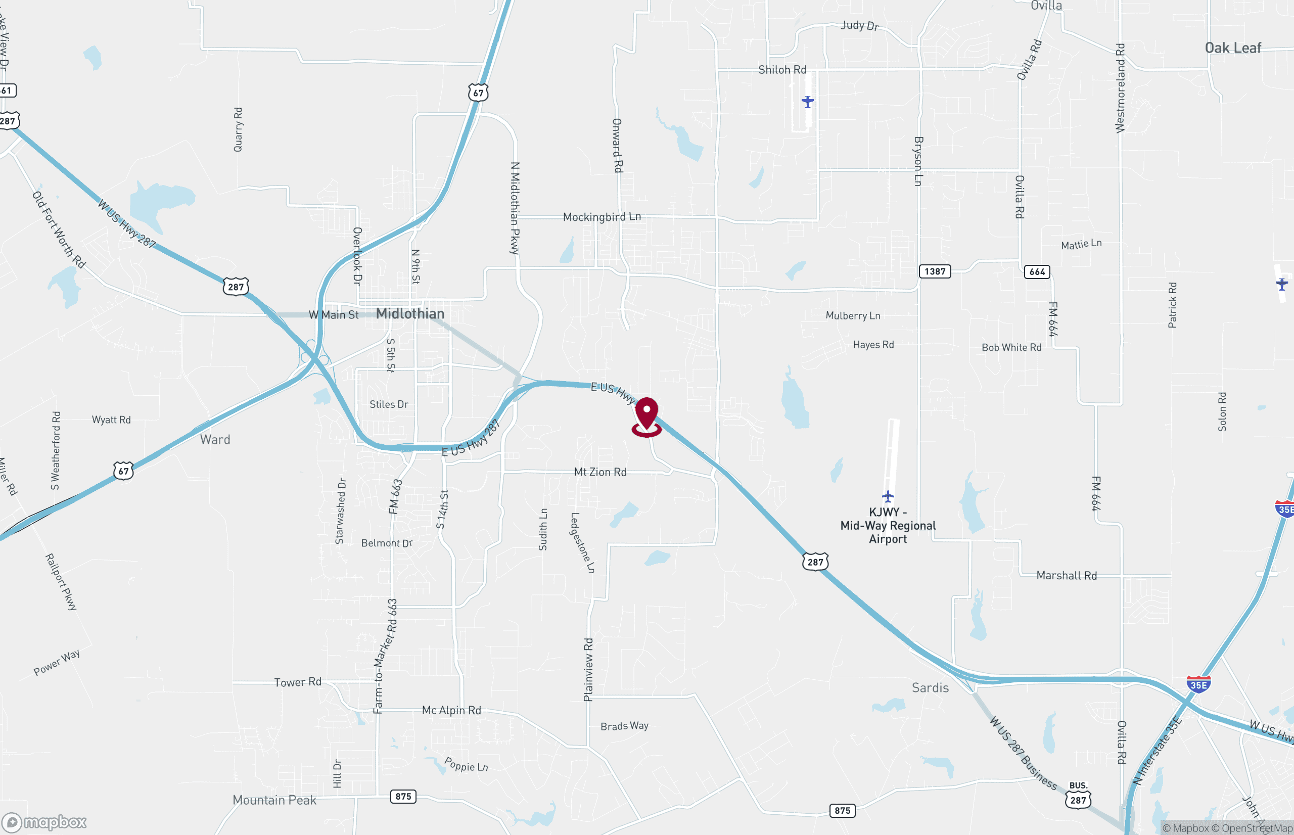 Land for Sale - 3232 E Hwy 287, Midlothian, Texas, 76065 (2)