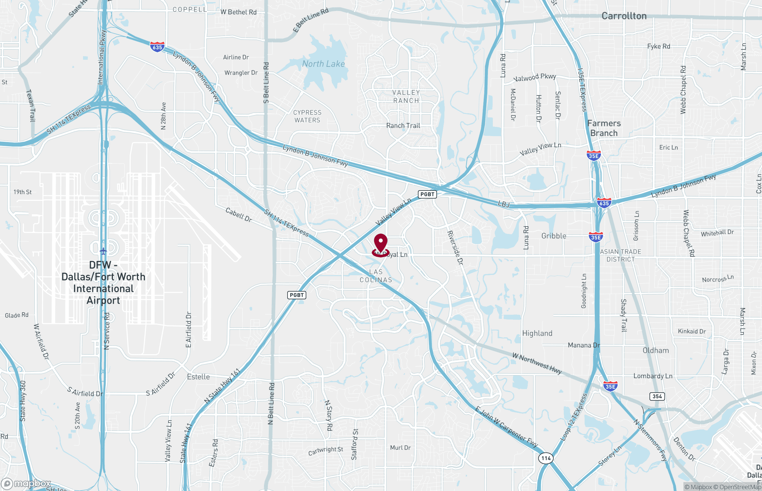 Map Office Property for Rent - 6565 N Macarthur Blvd, Irving, Texas, 75039 (2)