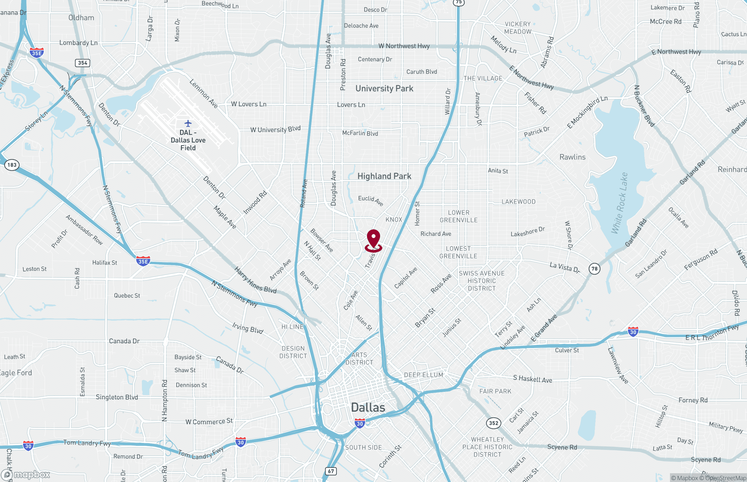 Map Land for Sale - 3403 N Fitzhugh Ave, Dallas, Texas, 75204 (2)