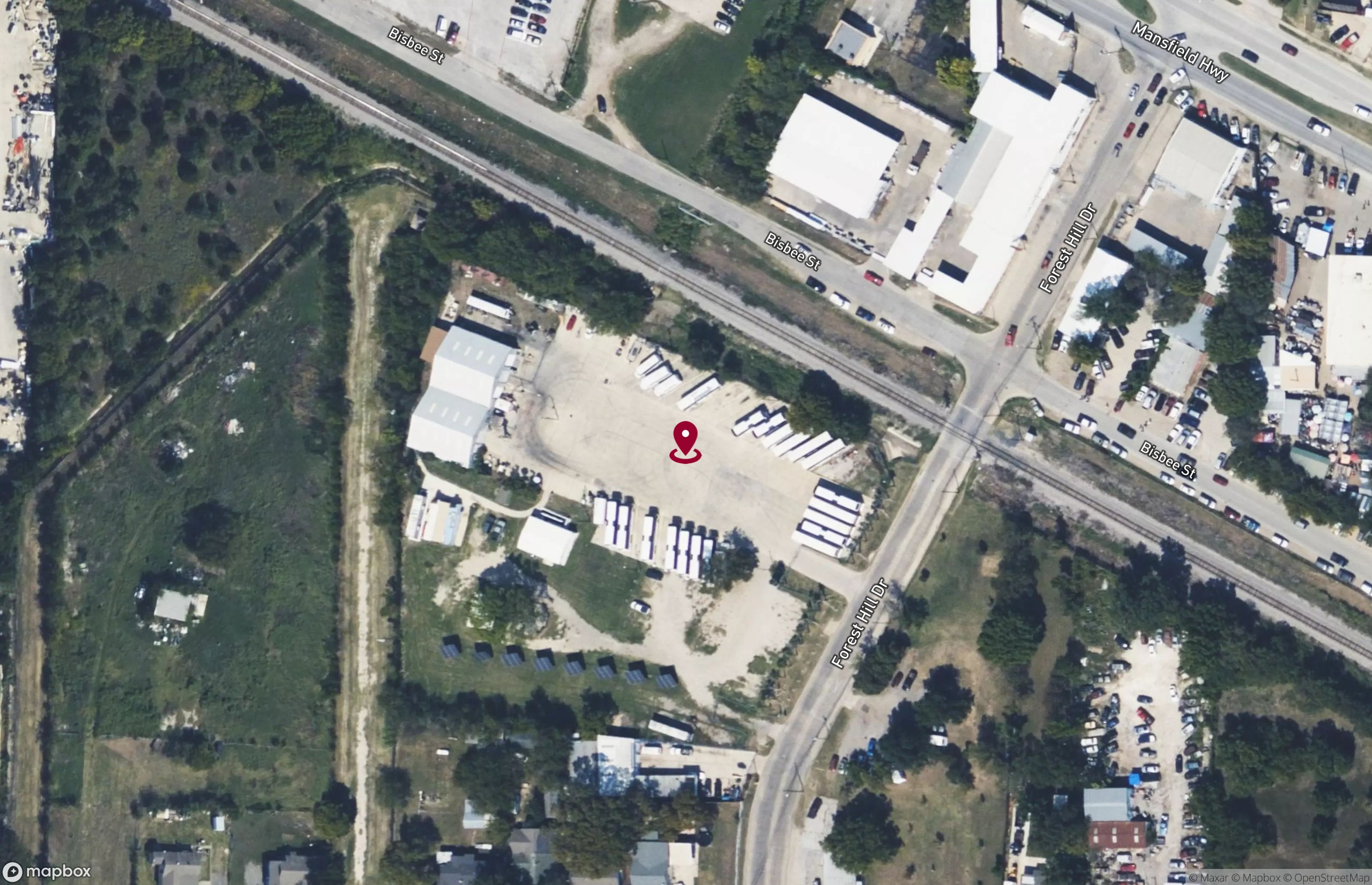 Map Industrial Property for Sale - 5504 Forest Hill Dr, Forest Hill, Texas, 76119 (9)