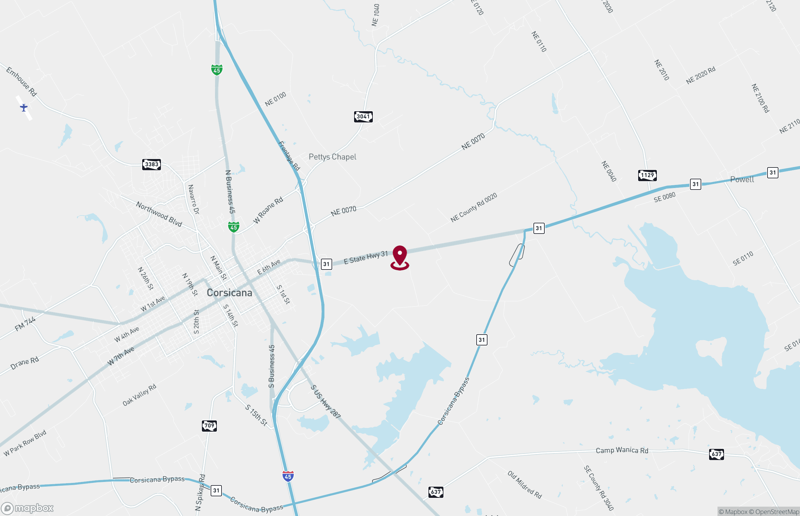 Industrial Property for Lease or Sale - 3001 E Business 31, Corsicana, Texas, 75109 (2)