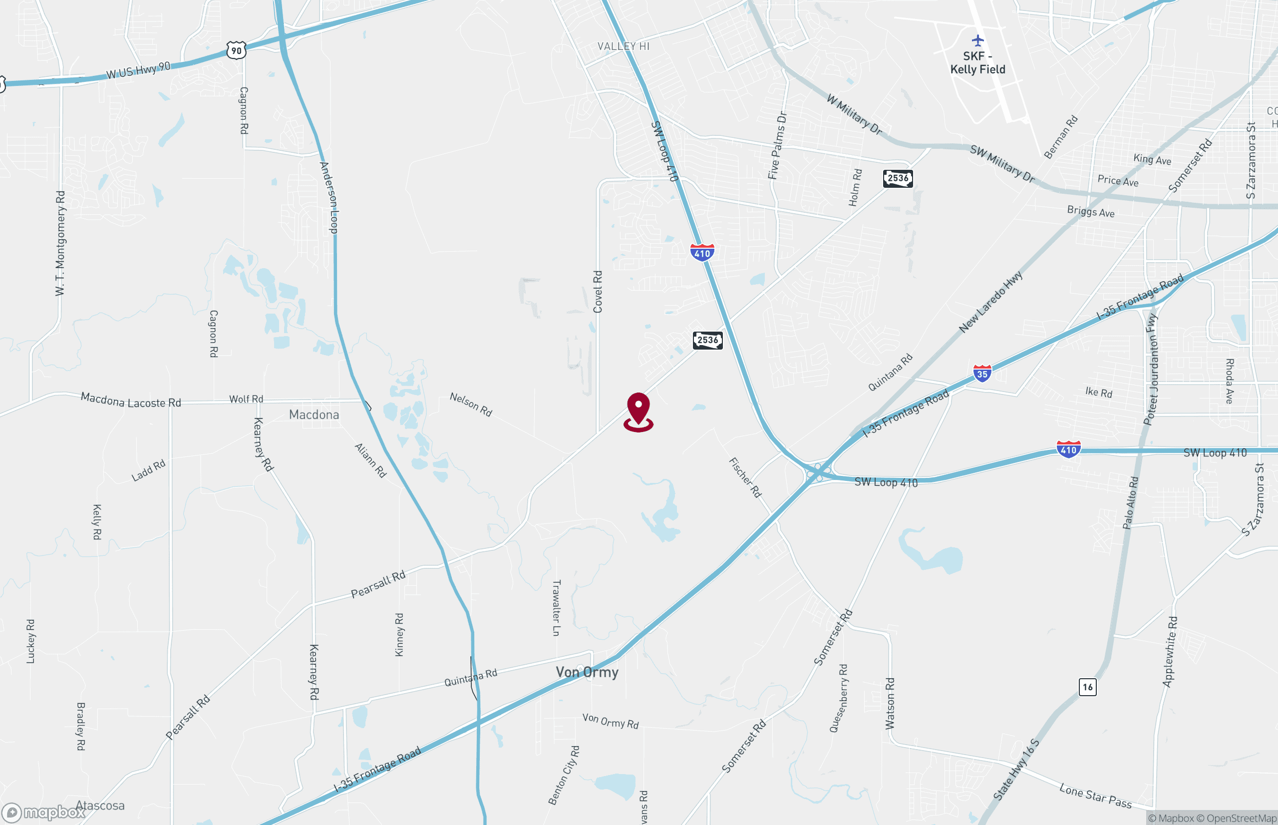 Map Land for Sale - 7196 Old Pearsall Rd, San Antonio, Texas, 78252 (2)