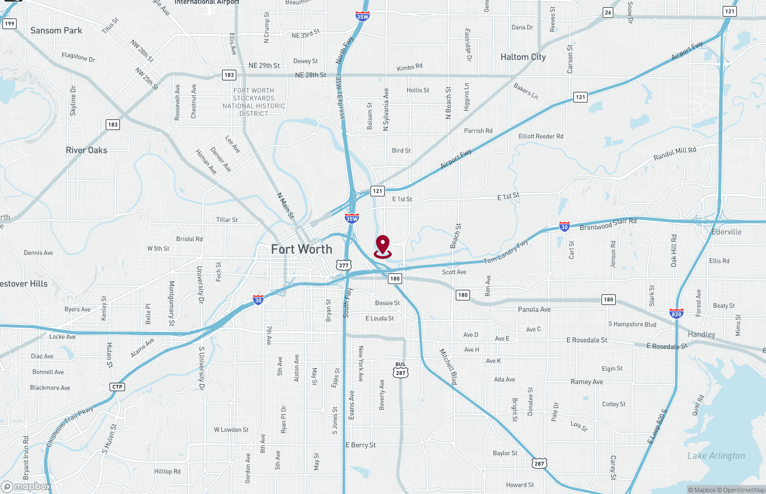 Industrial Property for Lease - 1400 Sylvania Ct, Fort Worth, Texas, 76111 (2)