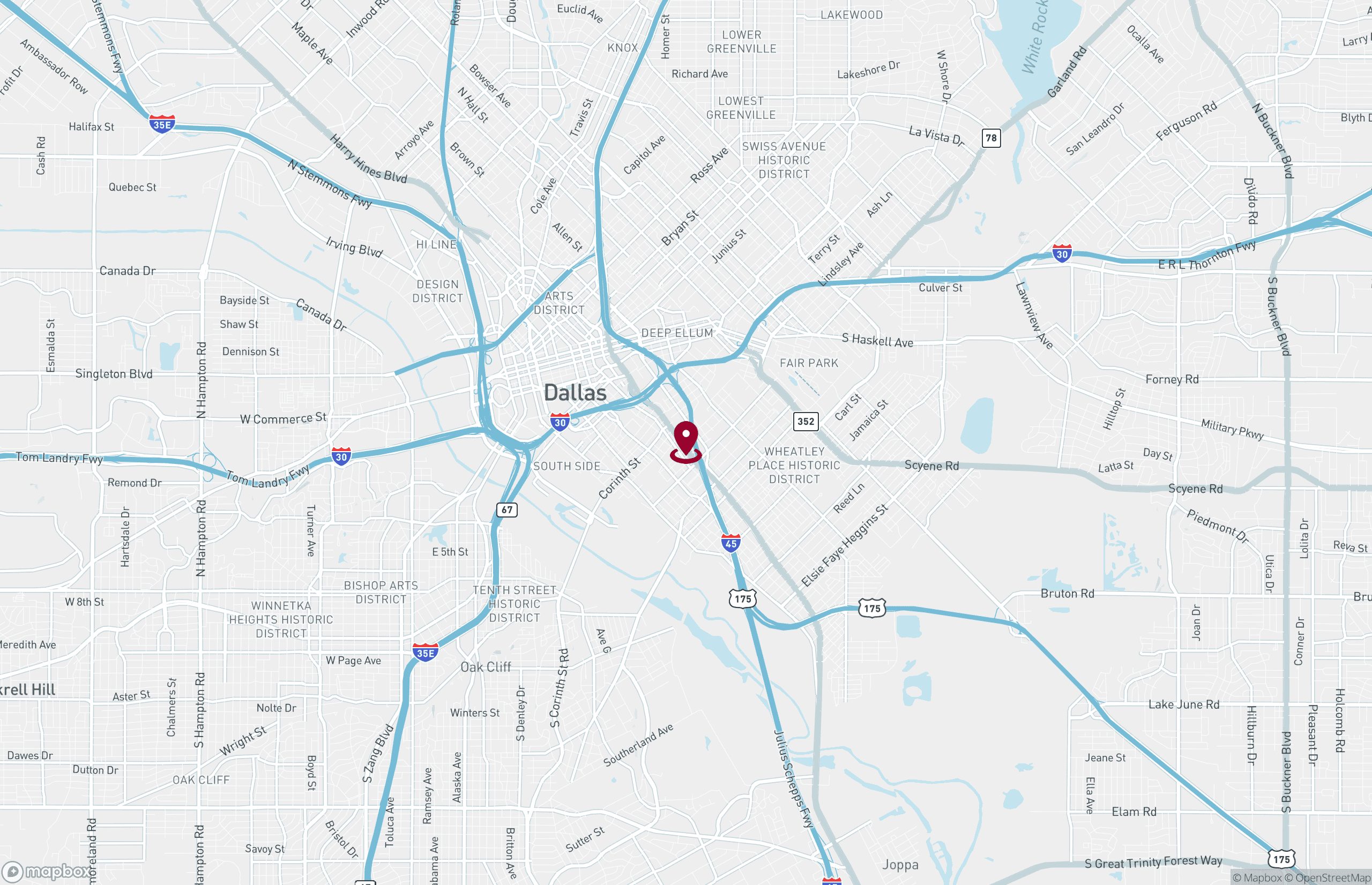 Industrial Property for Lease or Sale - 2424 S Cesar Chavez Blvd, Dallas, Texas, 75215 (2)