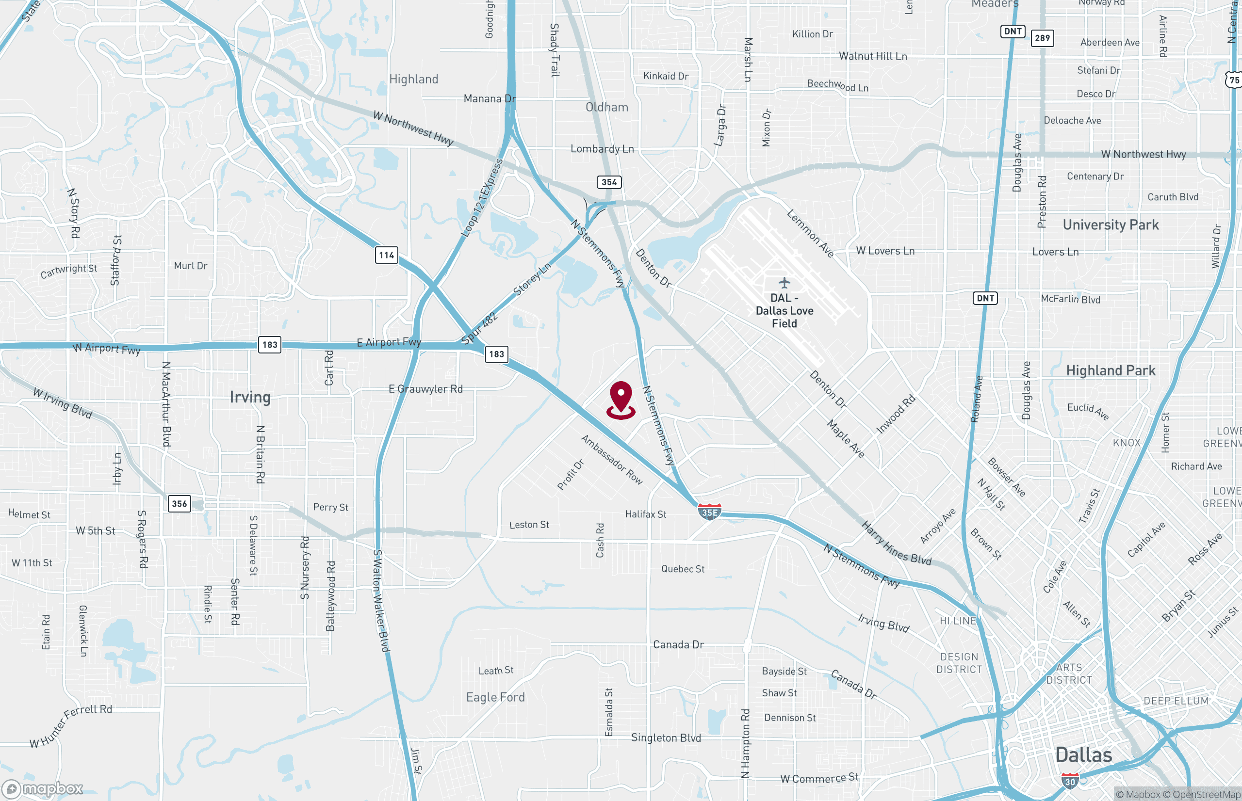 Industrial Property for Lease or Sale - 1262 Viceroy Dr, Dallas, Texas, 75247 (2)