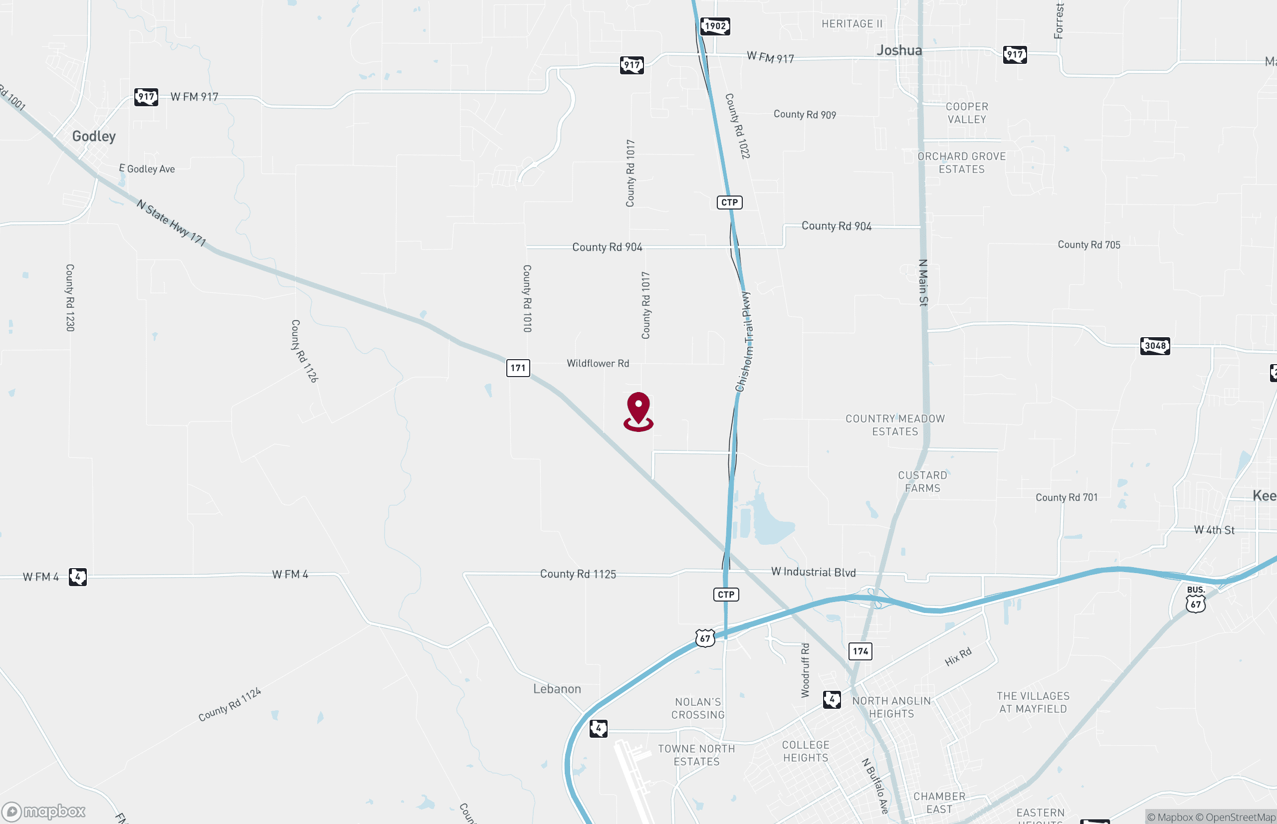 Map Land for Sale - 3801 Windmill Rd, Cleburne, Texas, 76031 (2)