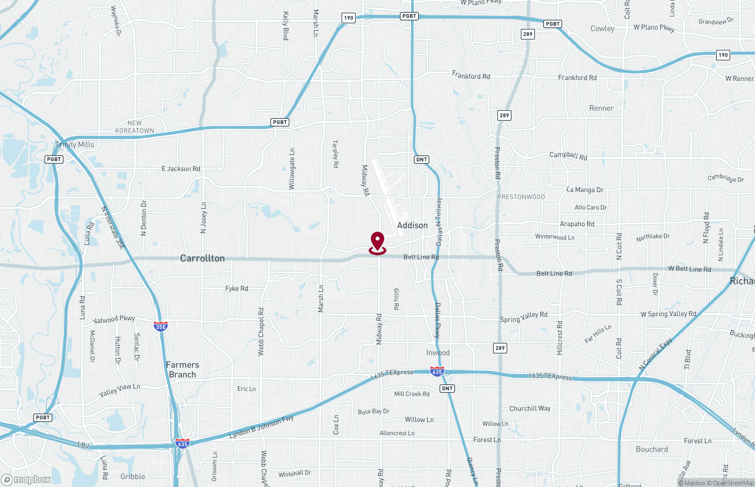 Industrial Property for Lease - 15201-15207 Midway Rd, Northeast Dallas, Texas, 75001 (2)