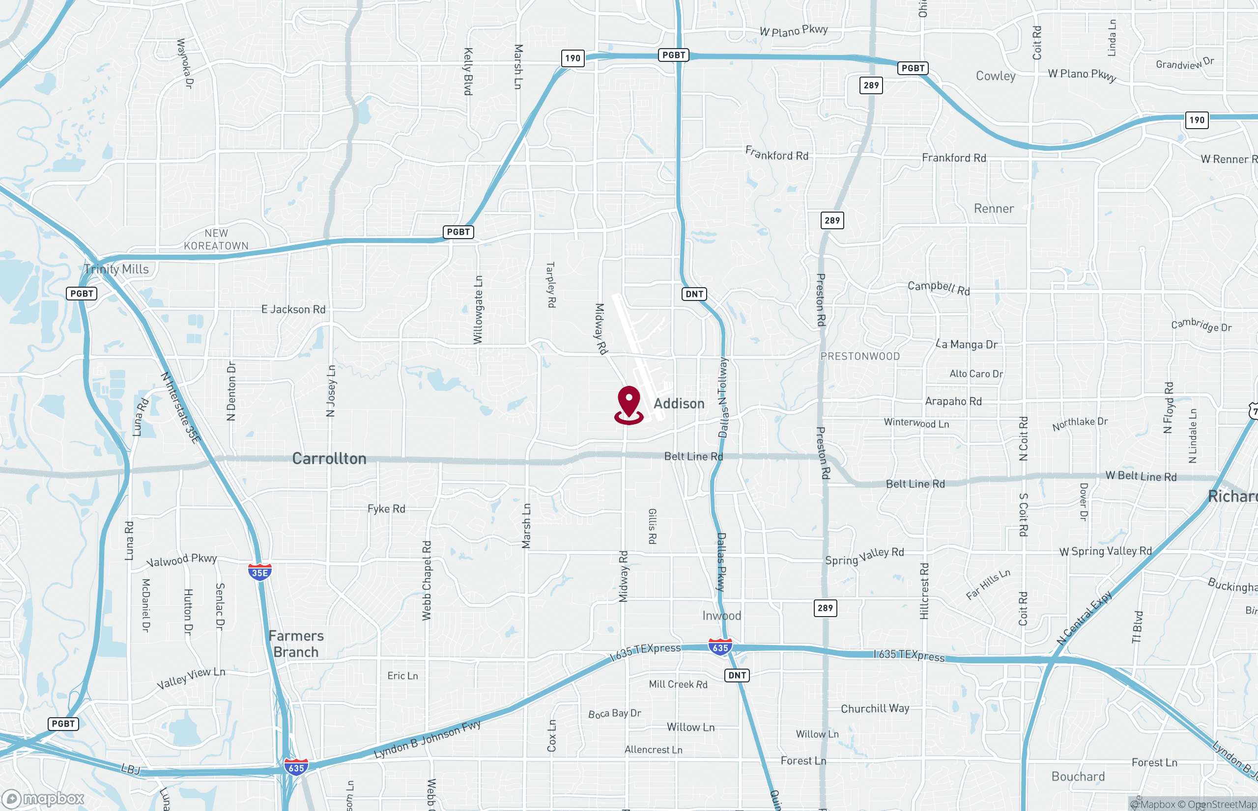 Map Land for Sale - 15504 Midway Road, Addison, Texas, 75001 (2)