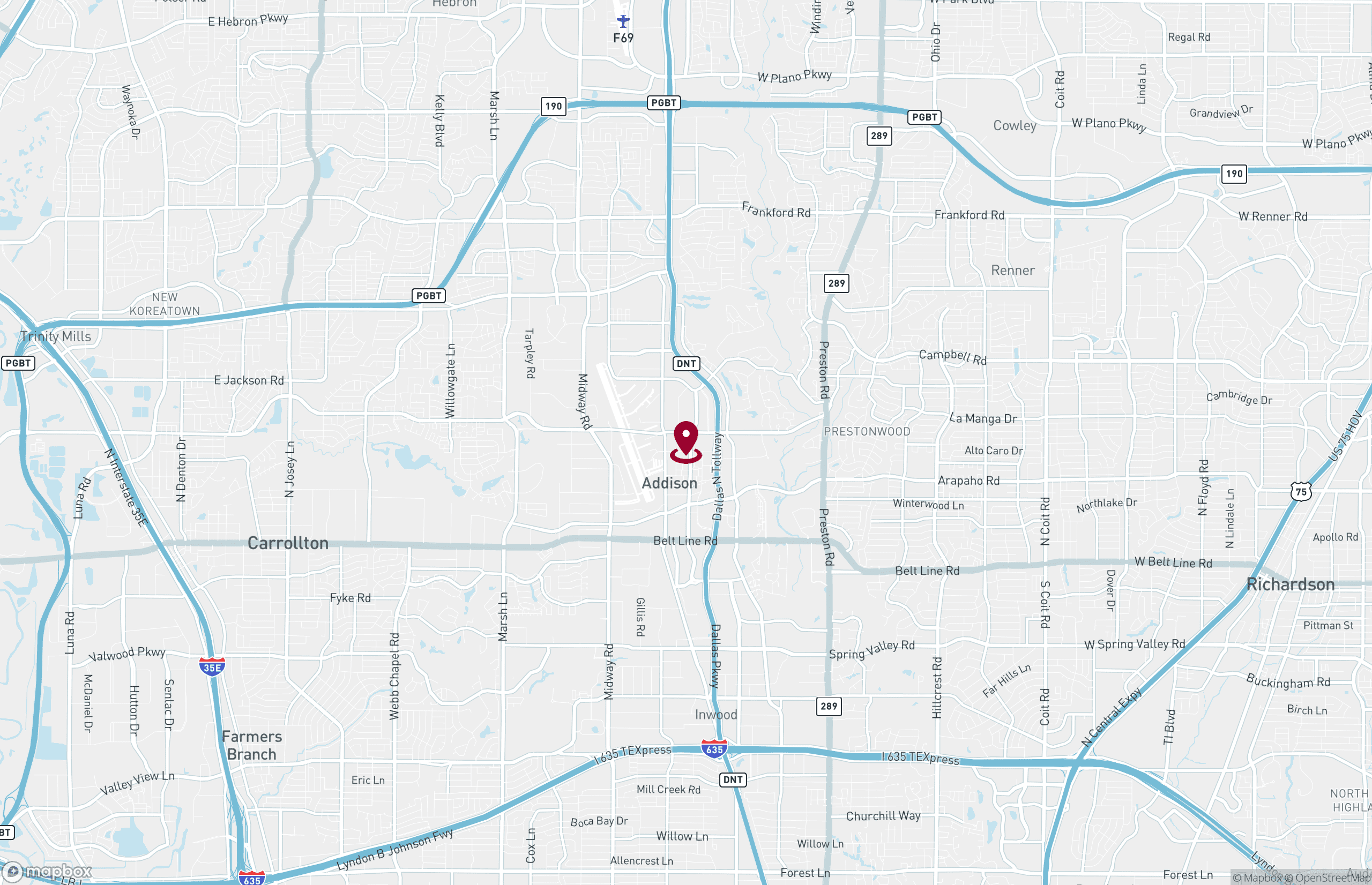 Industrial Property for Lease - 4951 Airport Pky, Northeast Dallas, Texas, 75001 (2)