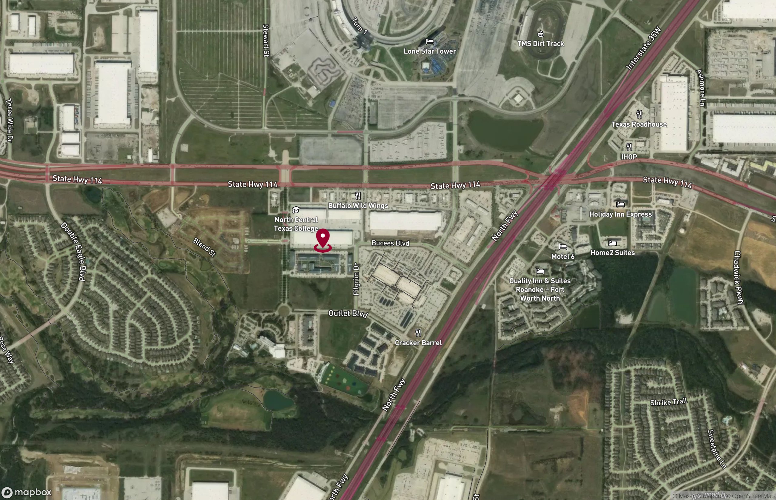 Map Industrial Property for Lease - 15860 Championship Parkway, Fort Worth, Texas, 76177 (9)