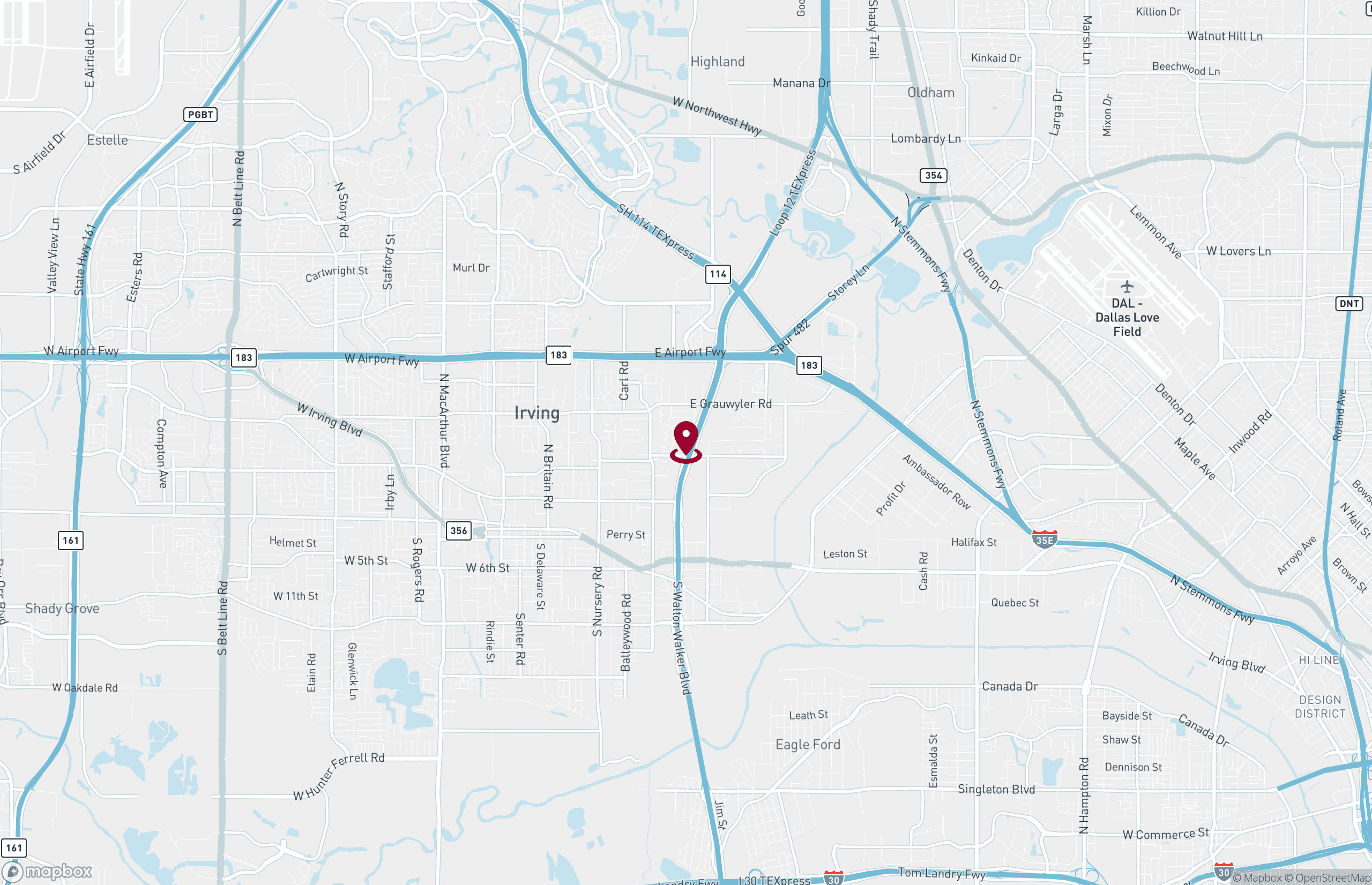 Industrial Property for Lease - 1125 N Walton Walker Blvd, Irving, Texas, 75061 (2)