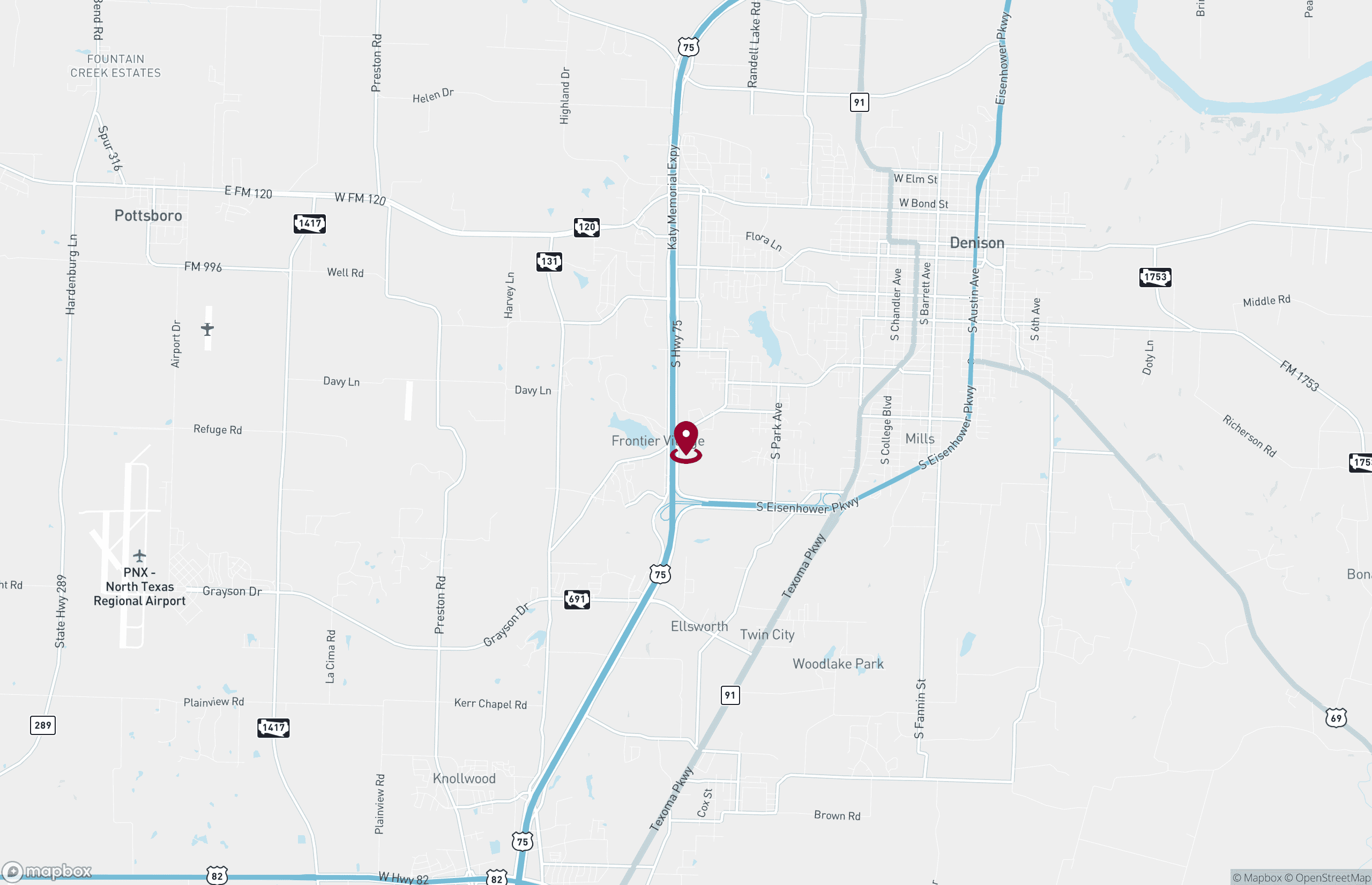 Land for Sale - Hwy 75 & Loy Lake, Denison, Texas, 75020 (2)