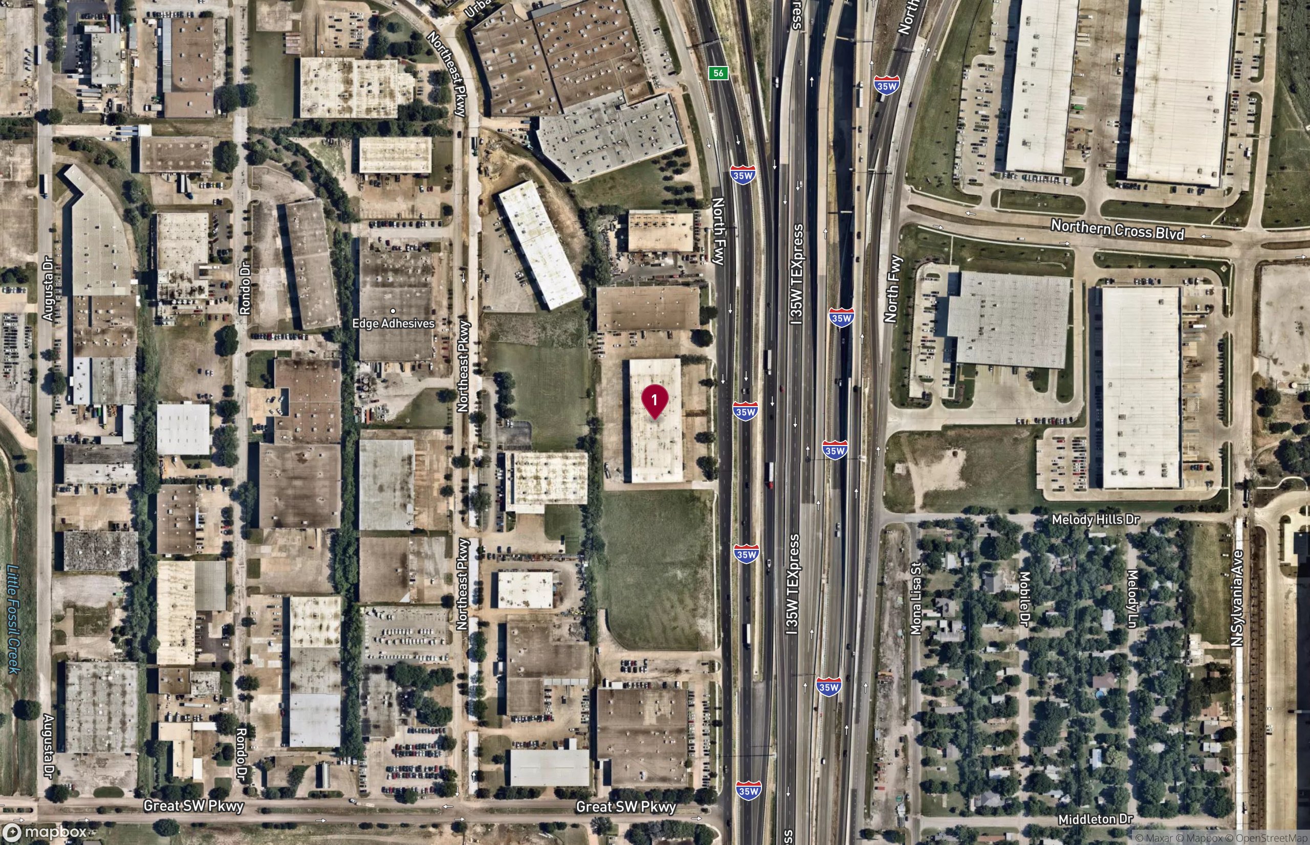 Industrial Property for Lease - 5001 North Fwy, Fort Worth, Texas, 76106-1835 (2)