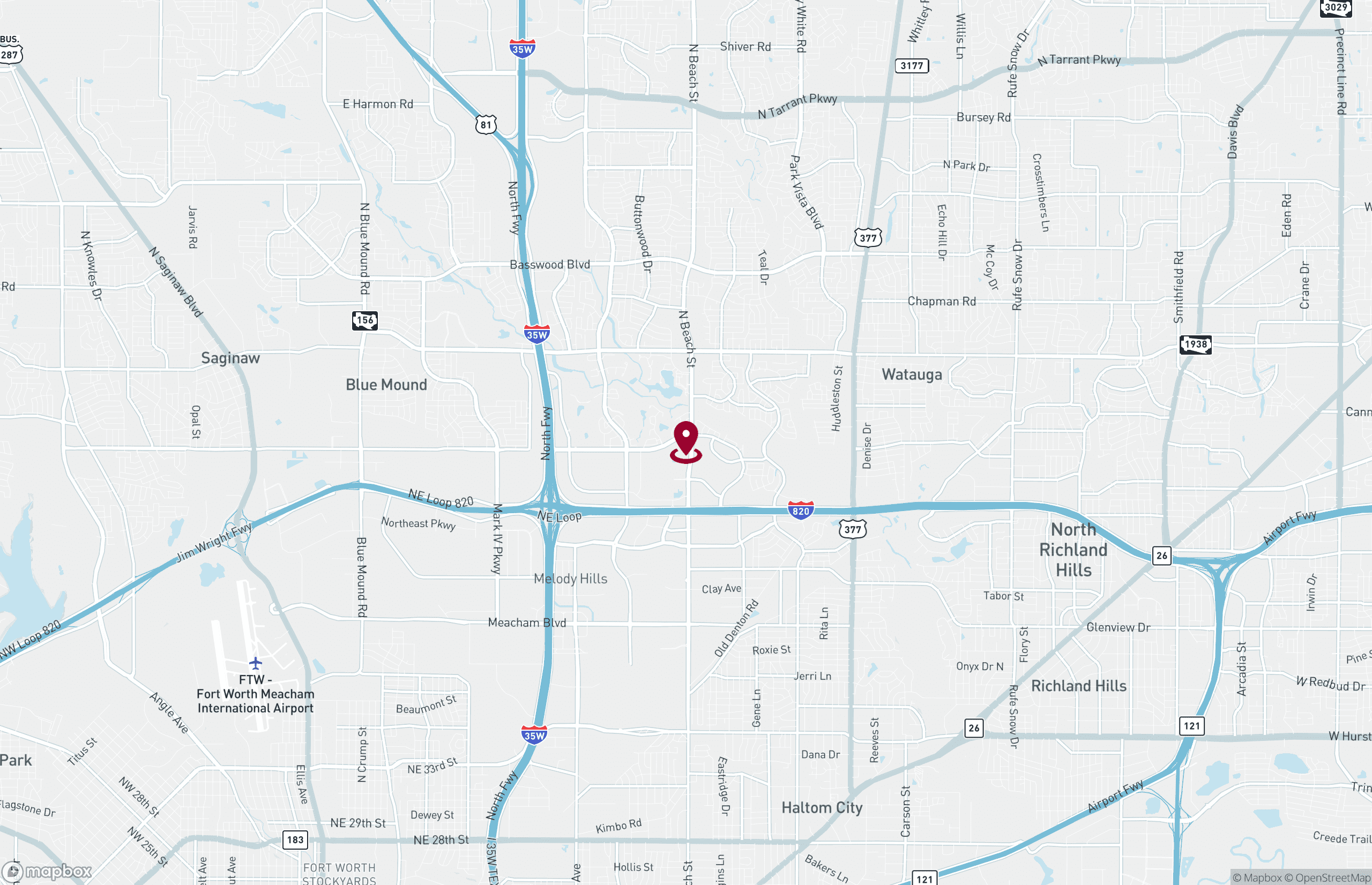 Industrial Property for Lease - 5757 N Beach St, Fort Worth, Texas, 76137 (2)