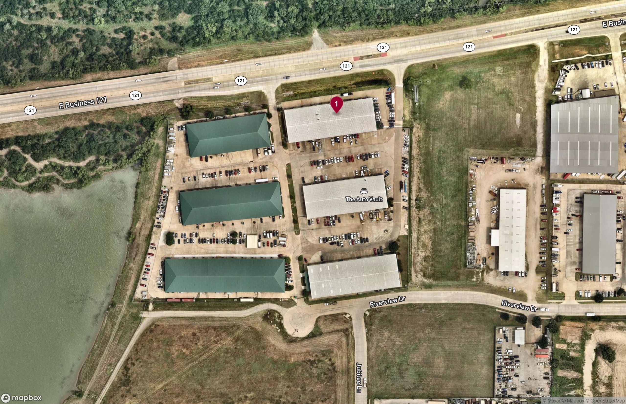 Map Industrial Property for Lease - 1620 E State Highway 121, Lewisville, Texas, 75056-4800 (3)