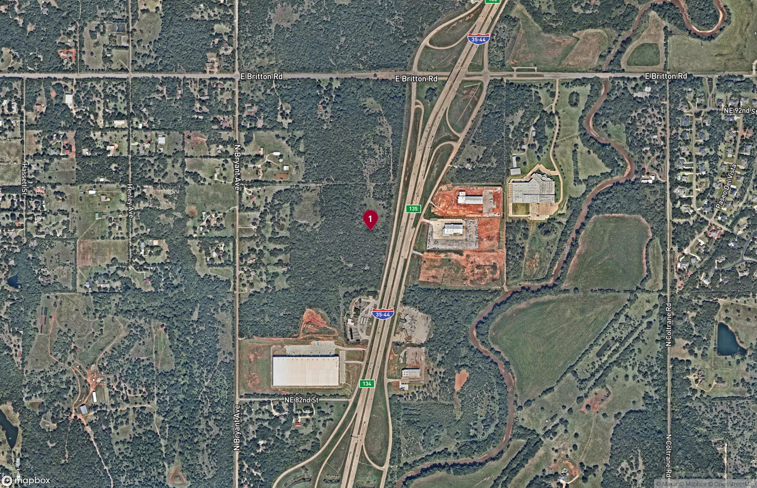 Industrial Property for Lease - 8401 N I-35 Service Rd, Oklahoma City, Oklahoma, 73131 (2)