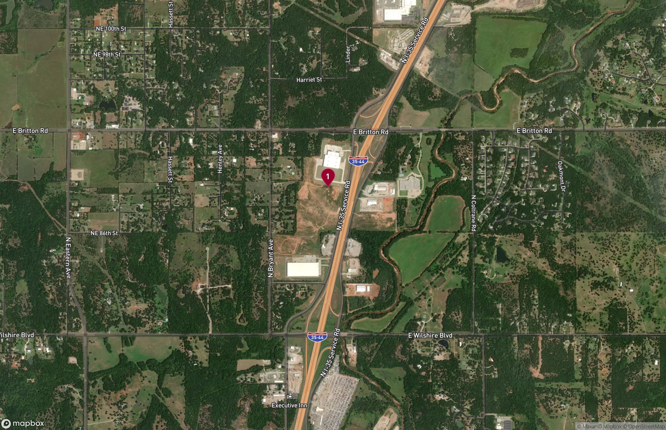 Industrial Property for Lease - 8401 N I-35 Service Rd, Oklahoma City, Oklahoma, 73131 (2)