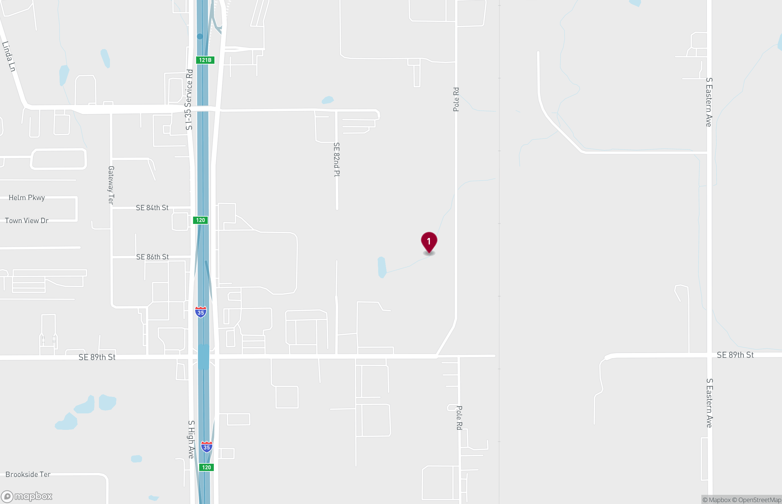 Map Industrial Property for Lease - 8701 Pole Rd, Oklahoma City Southwest, Oklahoma, 73149 (2)