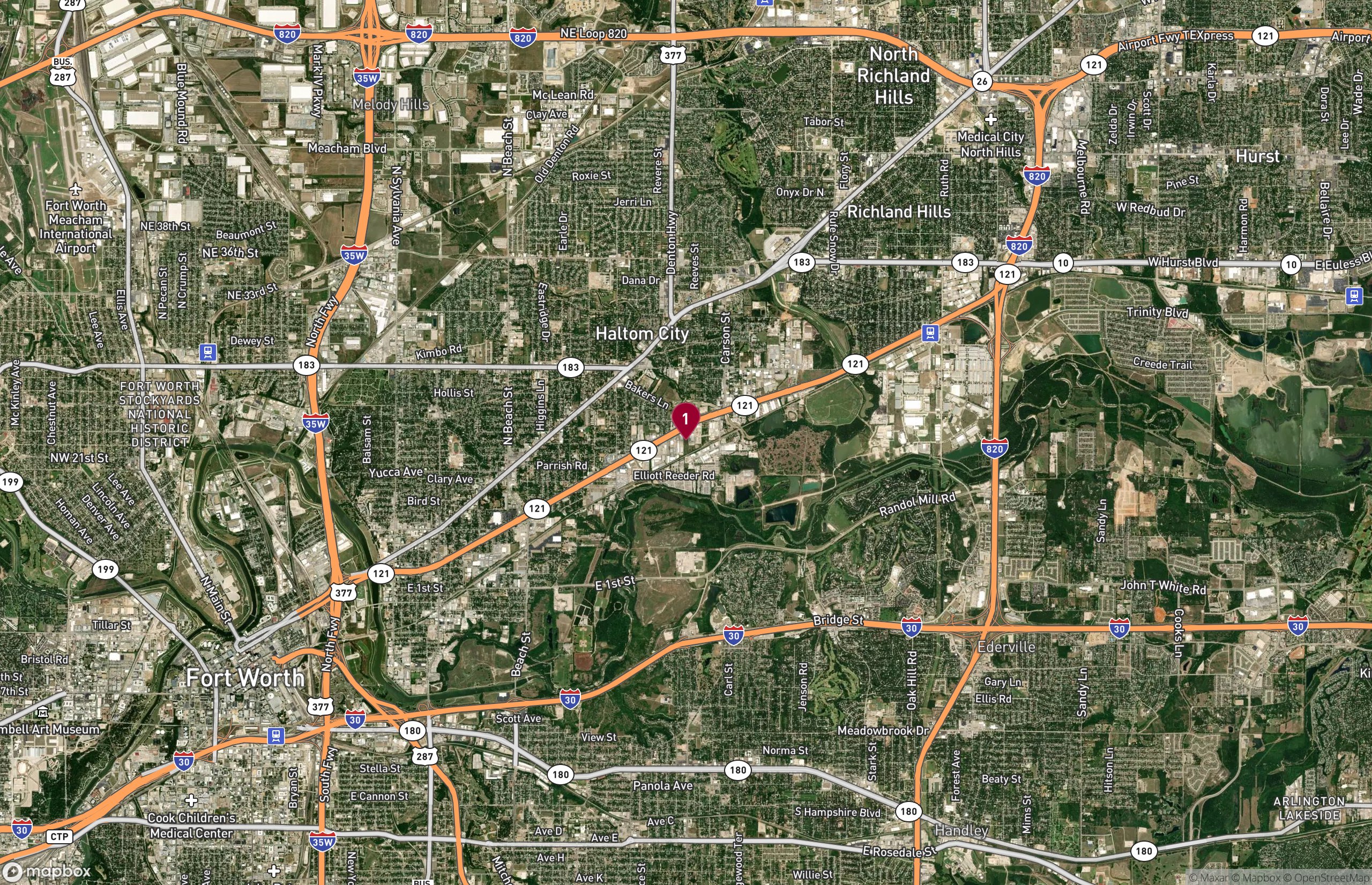 Land for Sale - 5722 Airport Fwy, Haltom City, Texas, 76117 (2)